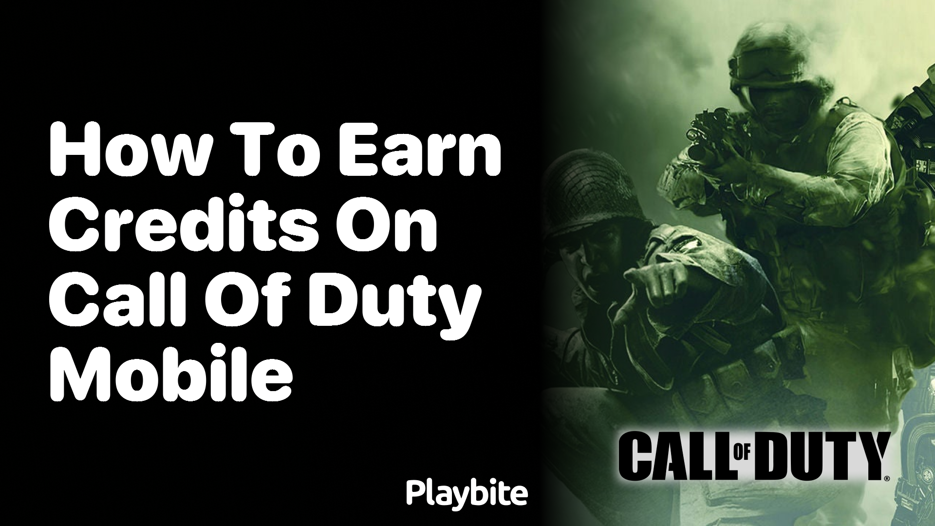 How to Earn Credits on Call of Duty Mobile