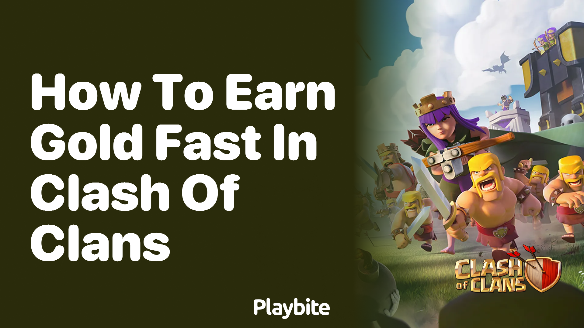 How to Earn Gold Fast in Clash of Clans