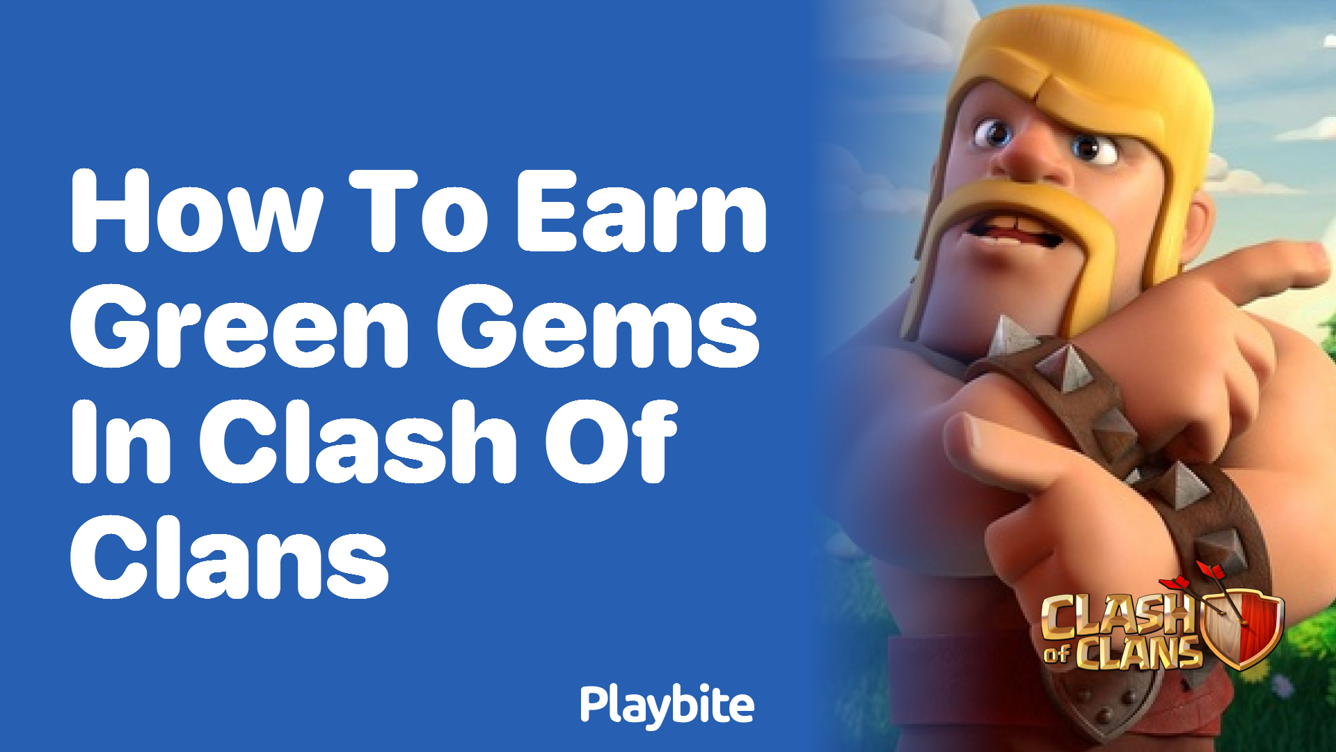 How to Earn Green Gems in Clash of Clans