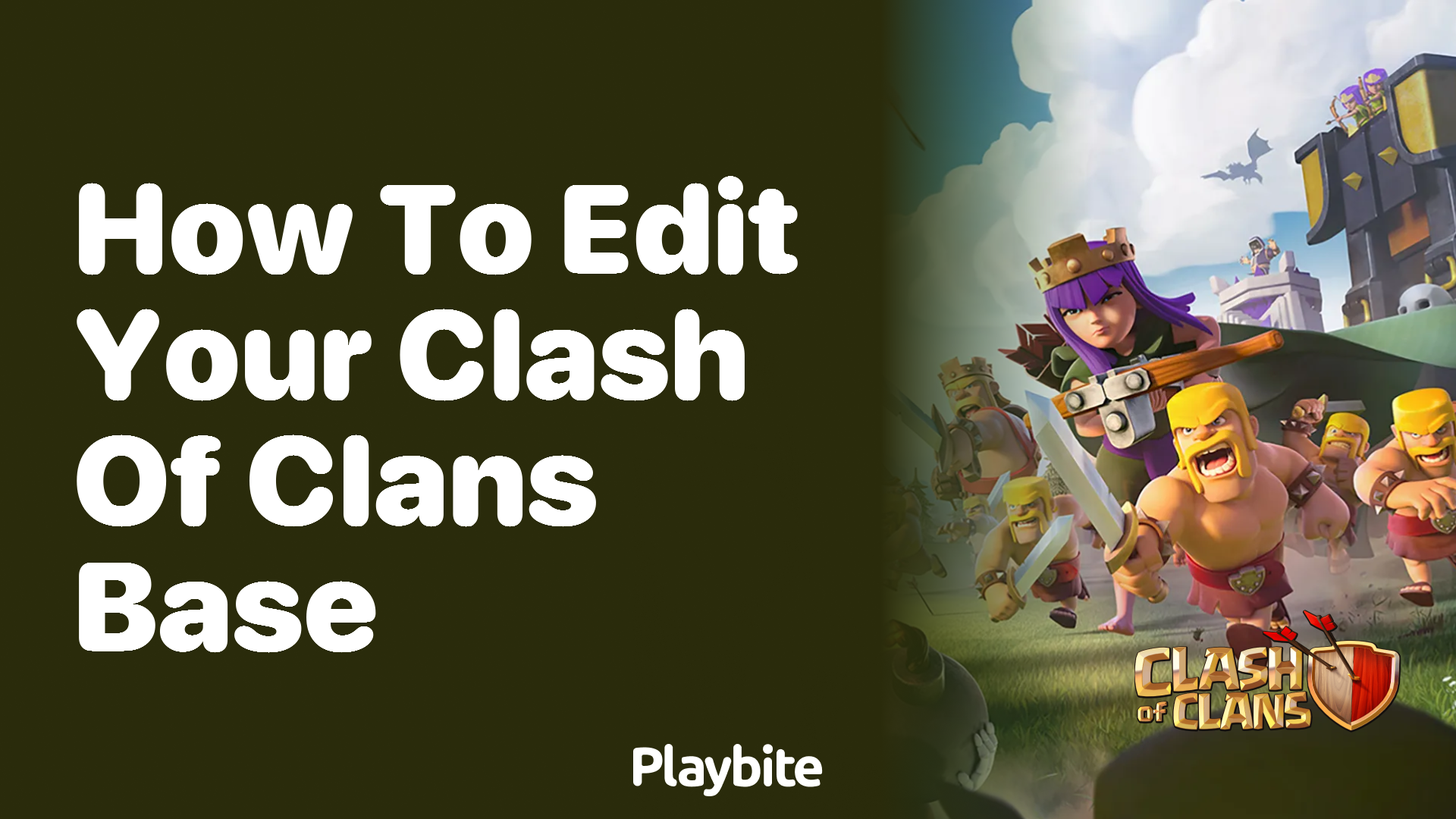 How to Edit Your Clash of Clans Base