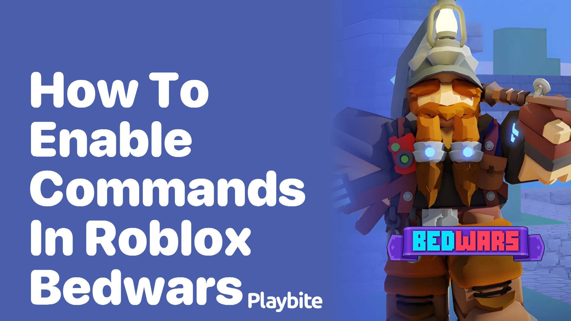 How to Enable Commands in Roblox Bedwars