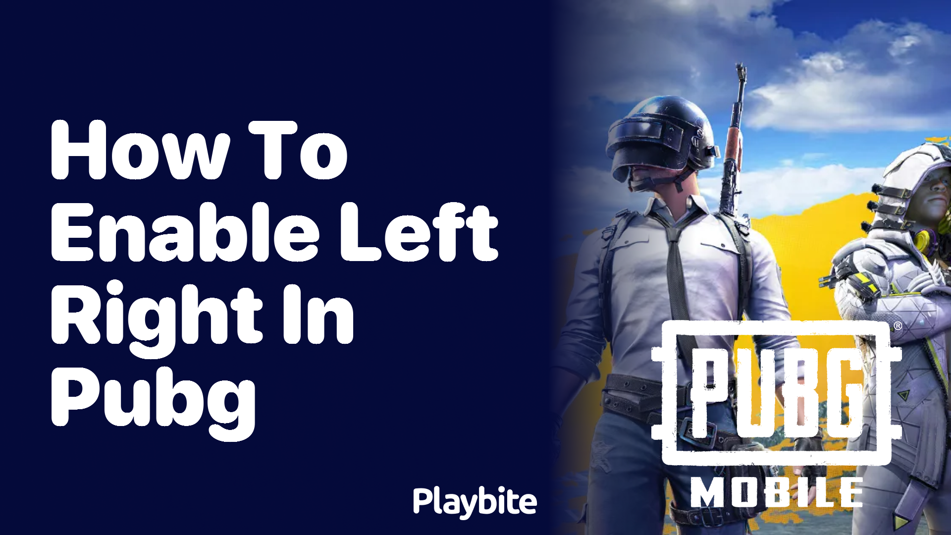 How to Enable Left and Right Peeking in PUBG Mobile