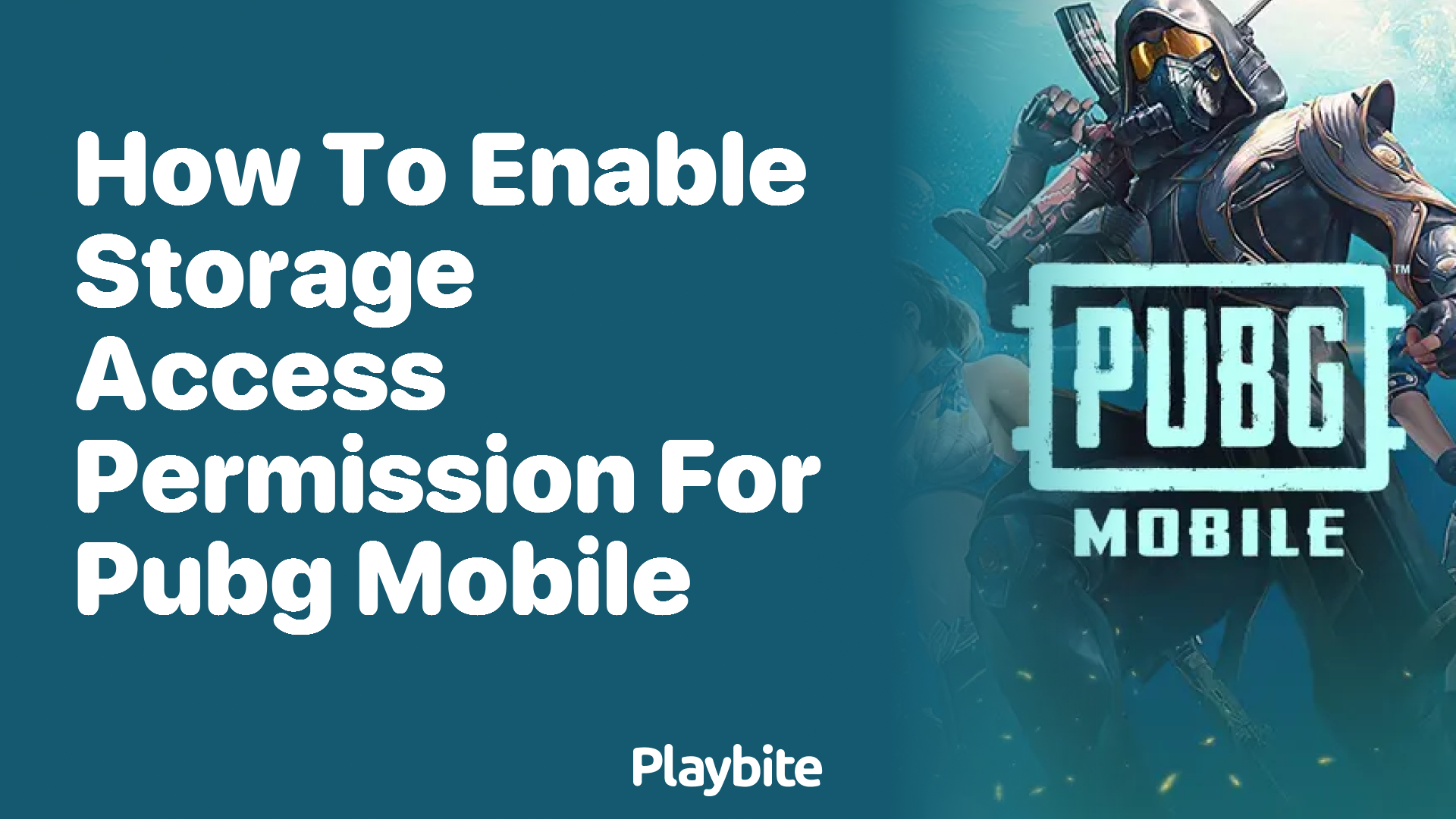 How to Enable Storage Access Permission for PUBG Mobile