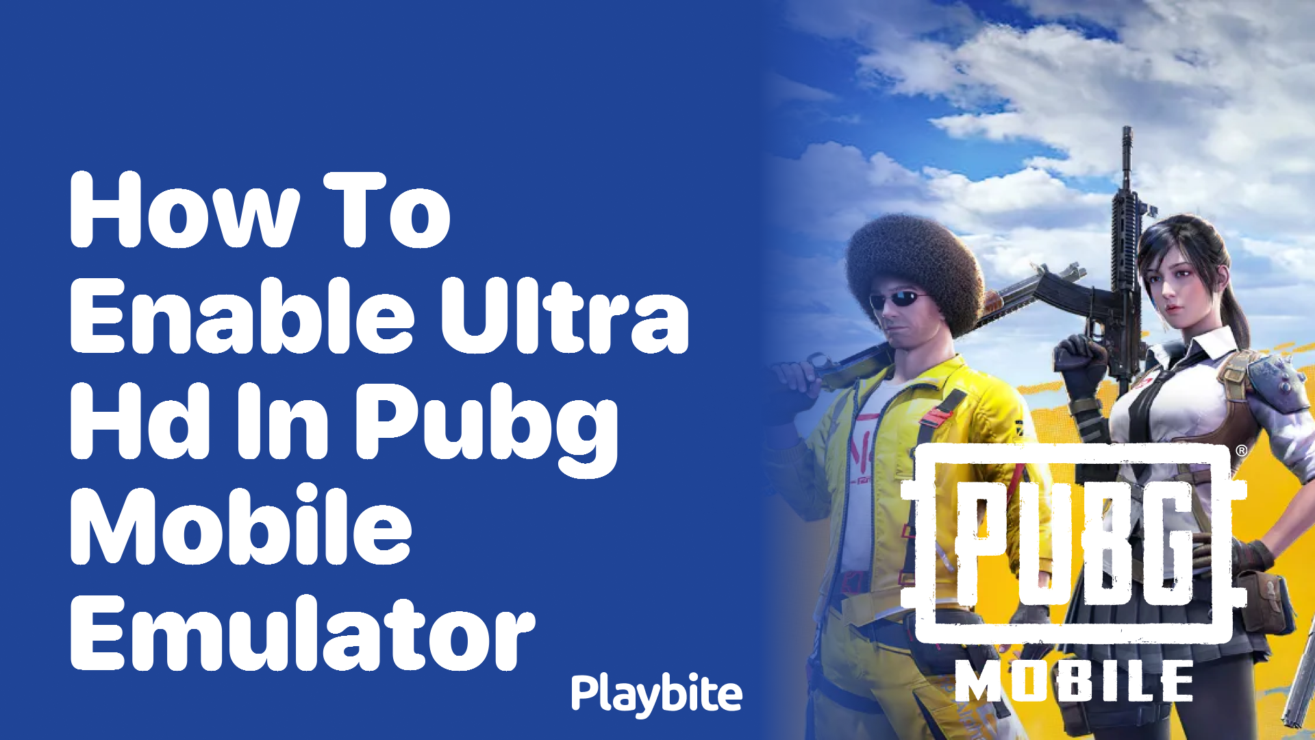 How to Enable Ultra HD in PUBG Mobile Emulator