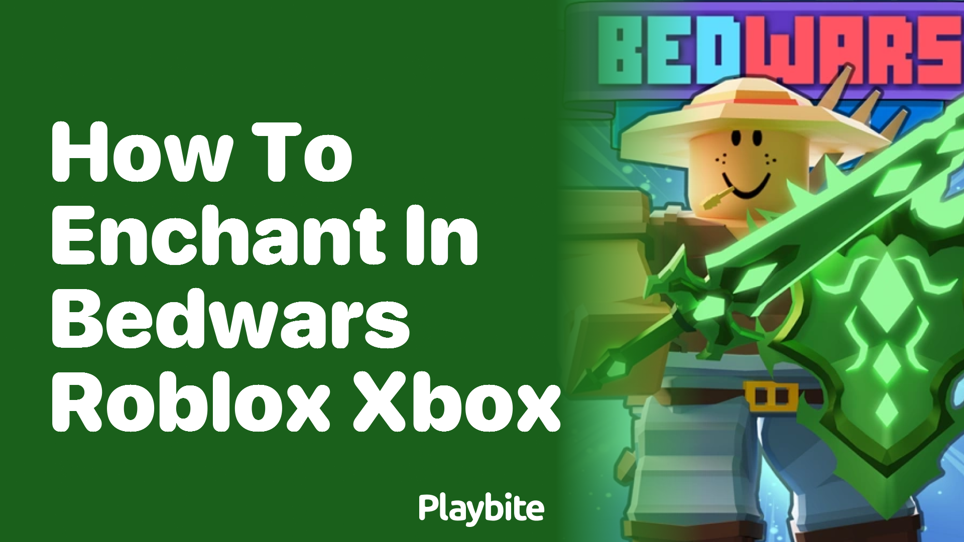 How to Enchant in Bedwars Roblox on Xbox