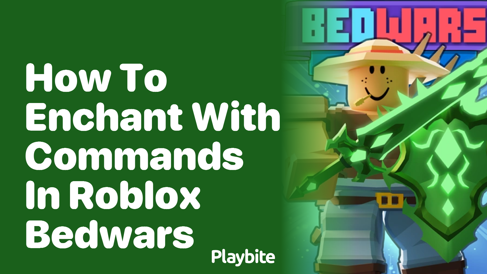 How to Enchant with Commands in Roblox Bedwars