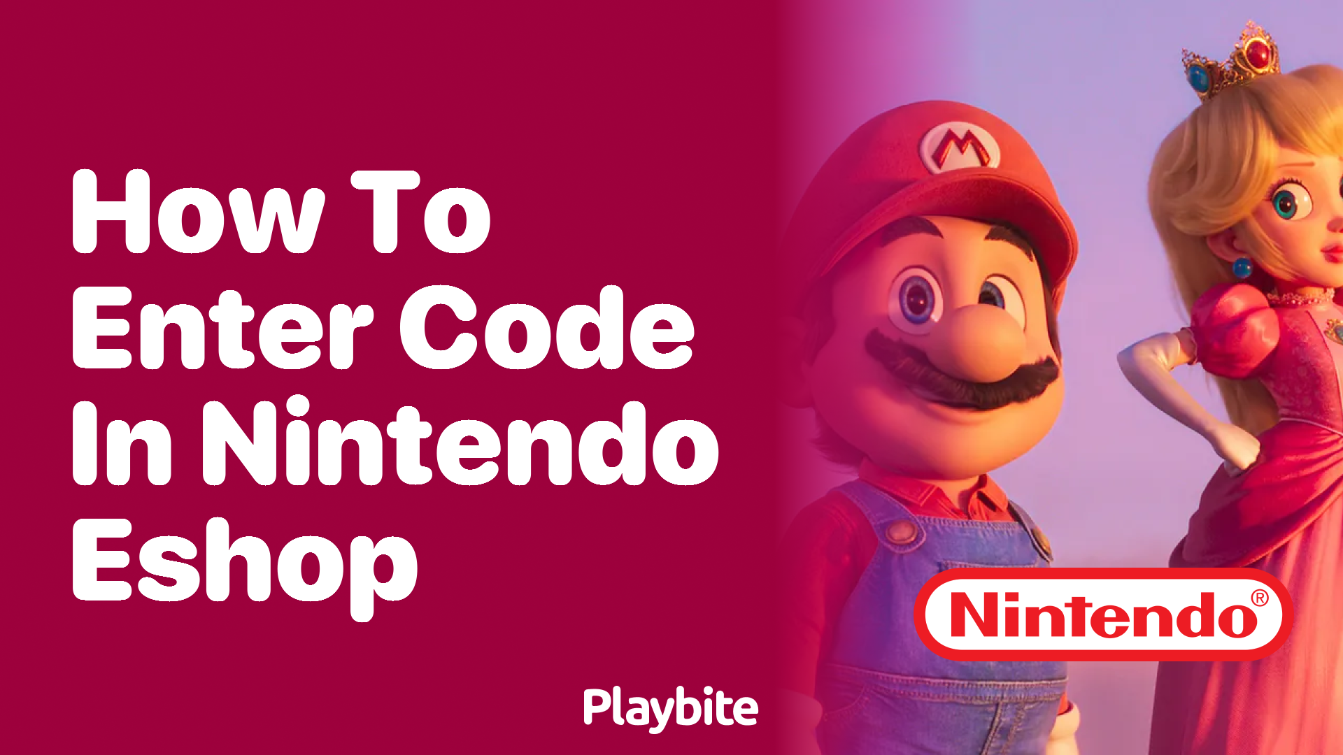 Nintendo eshop only shows deals enter code