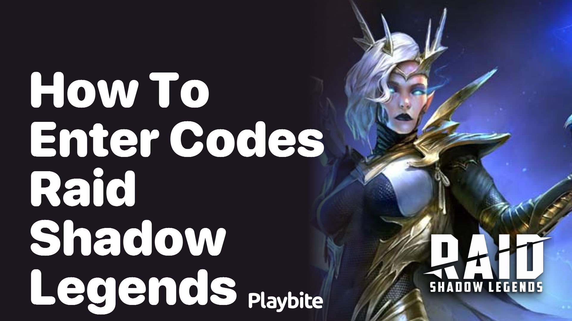 How to Enter Codes in Raid Shadow Legends