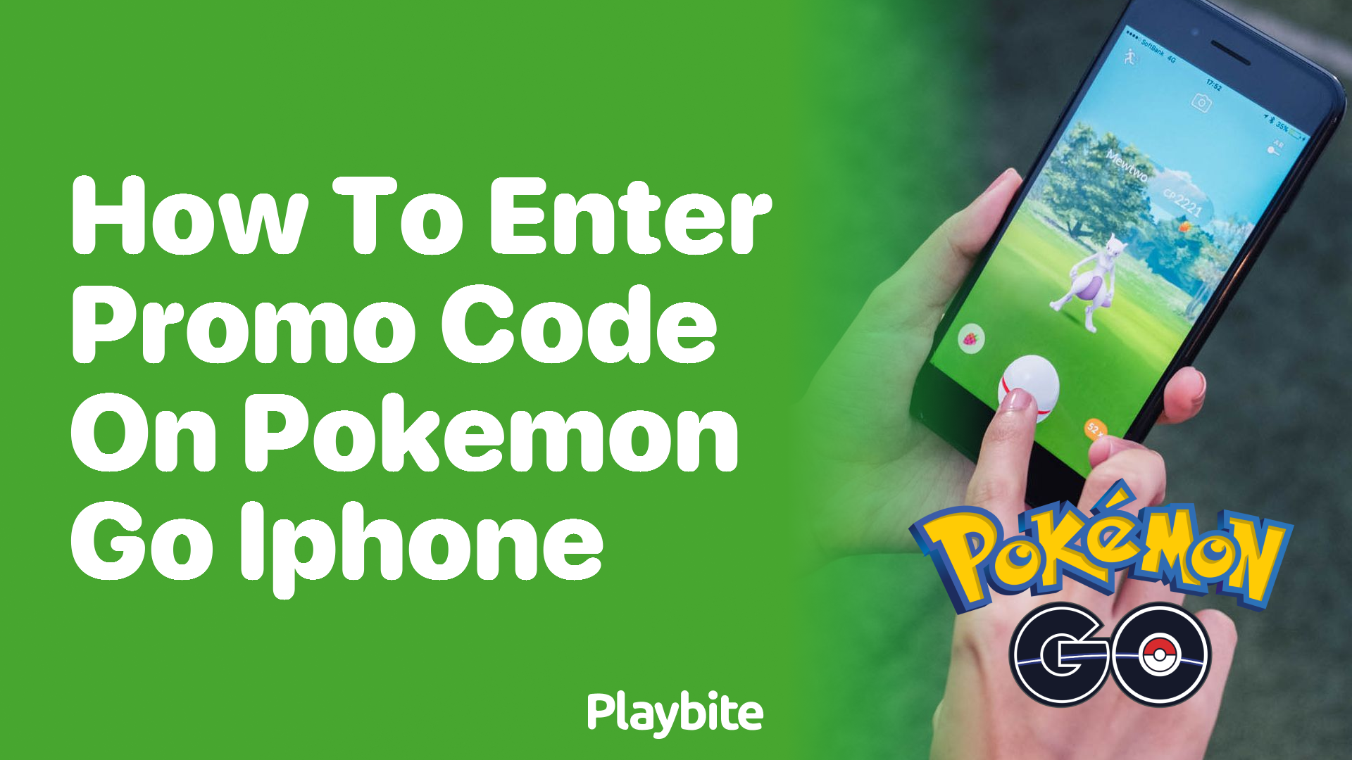 How to Enter Promo Code on Pokemon GO iPhone - Playbite