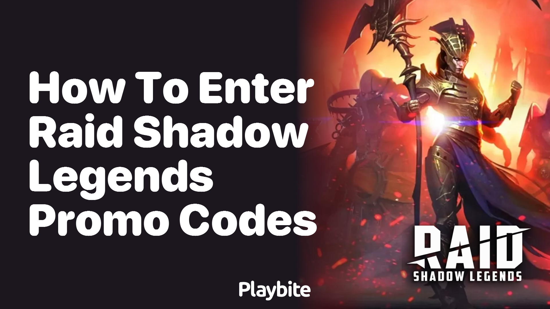 How to Enter Promo Codes in Raid Shadow Legends