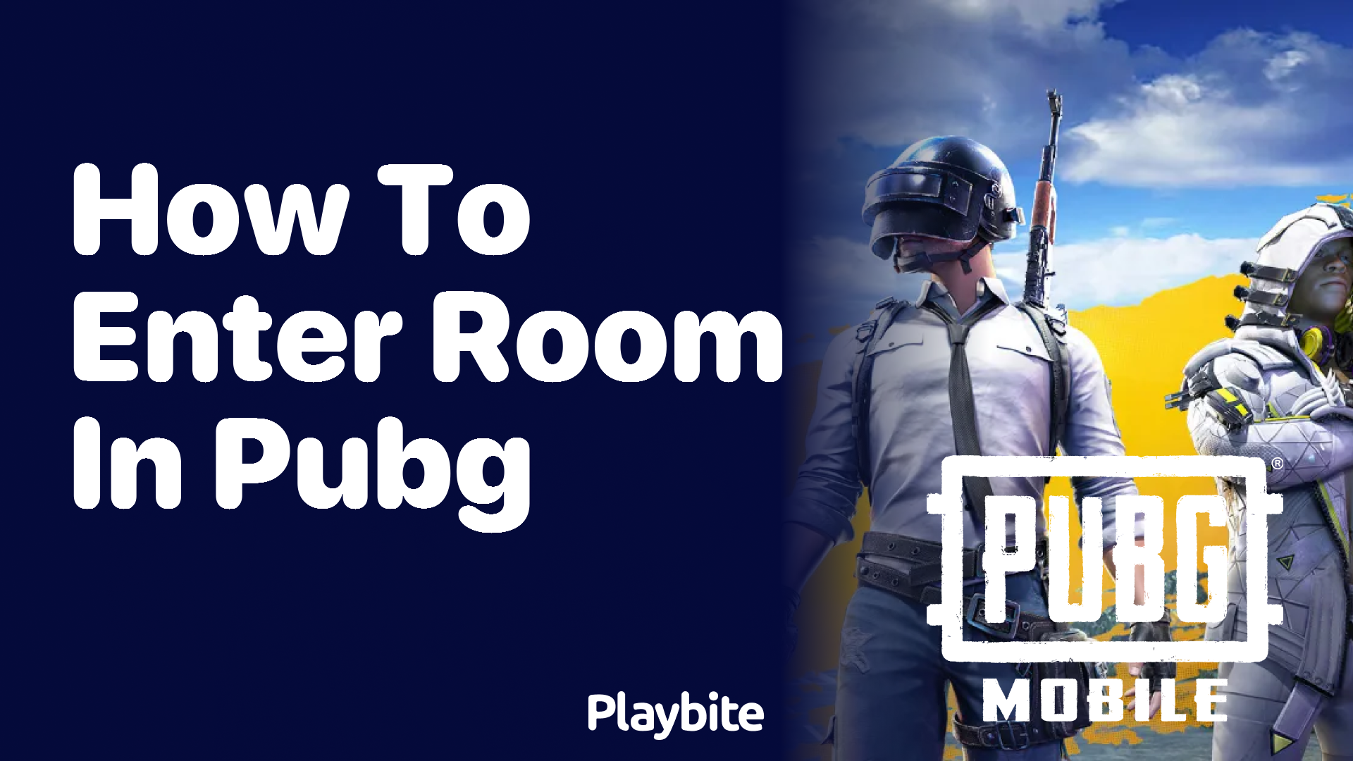 How to Enter a Room in PUBG Mobile