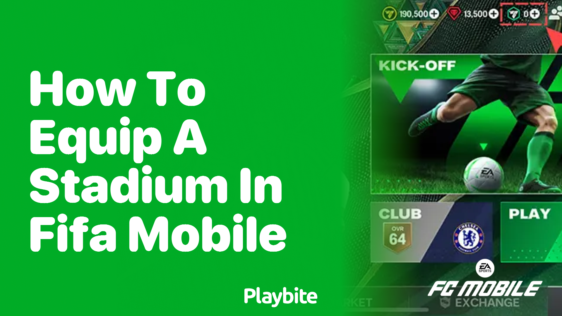 How to Equip a Stadium in FIFA Mobile