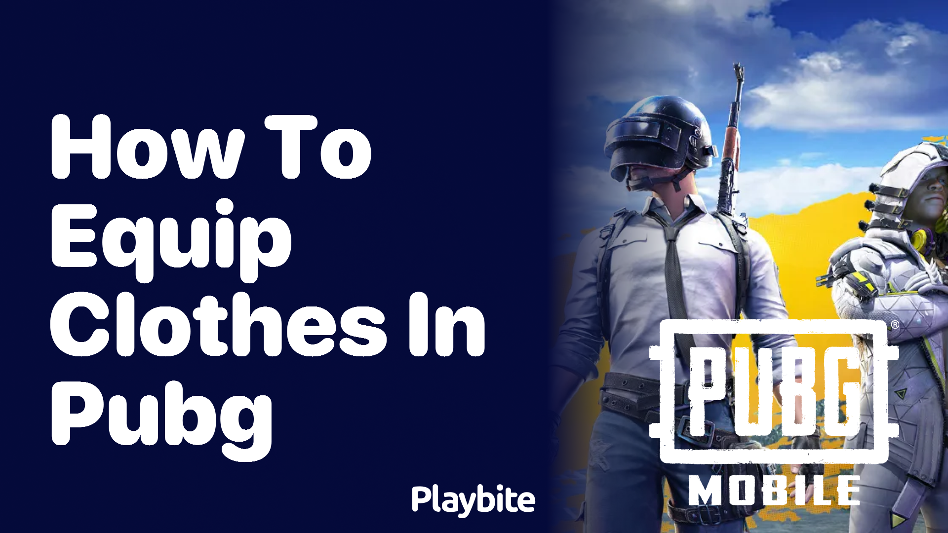 How to Equip Clothes in PUBG Mobile