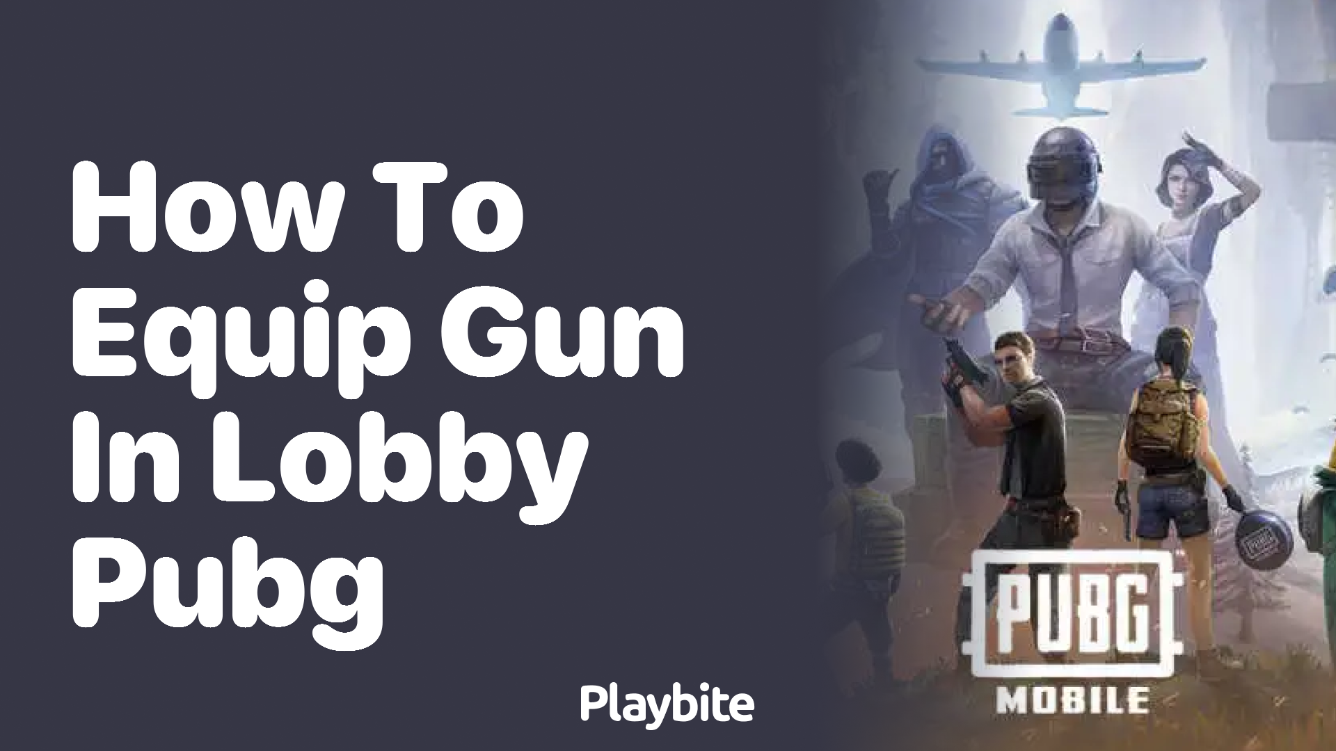 How to Equip a Gun in the Lobby in PUBG Mobile