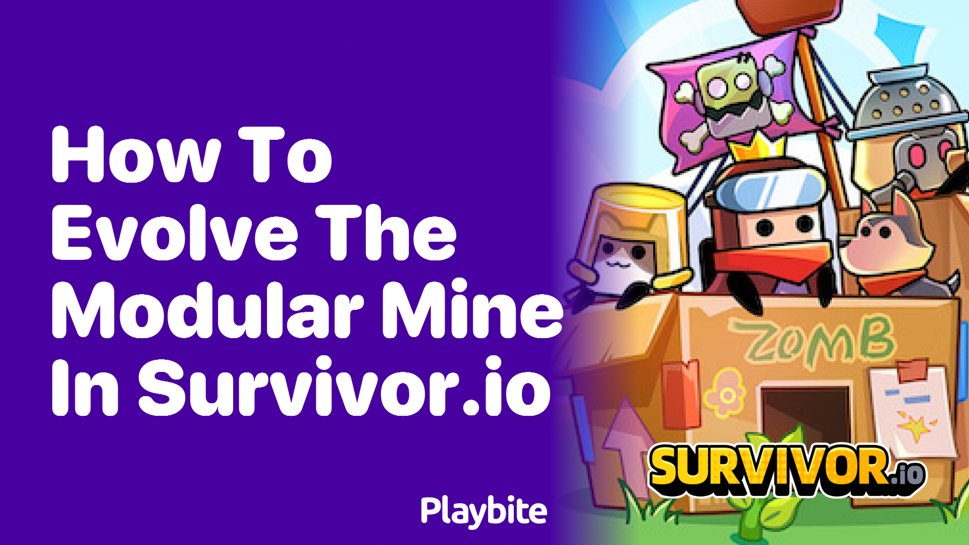 How to Evolve the Modular Mine in Survivor.io