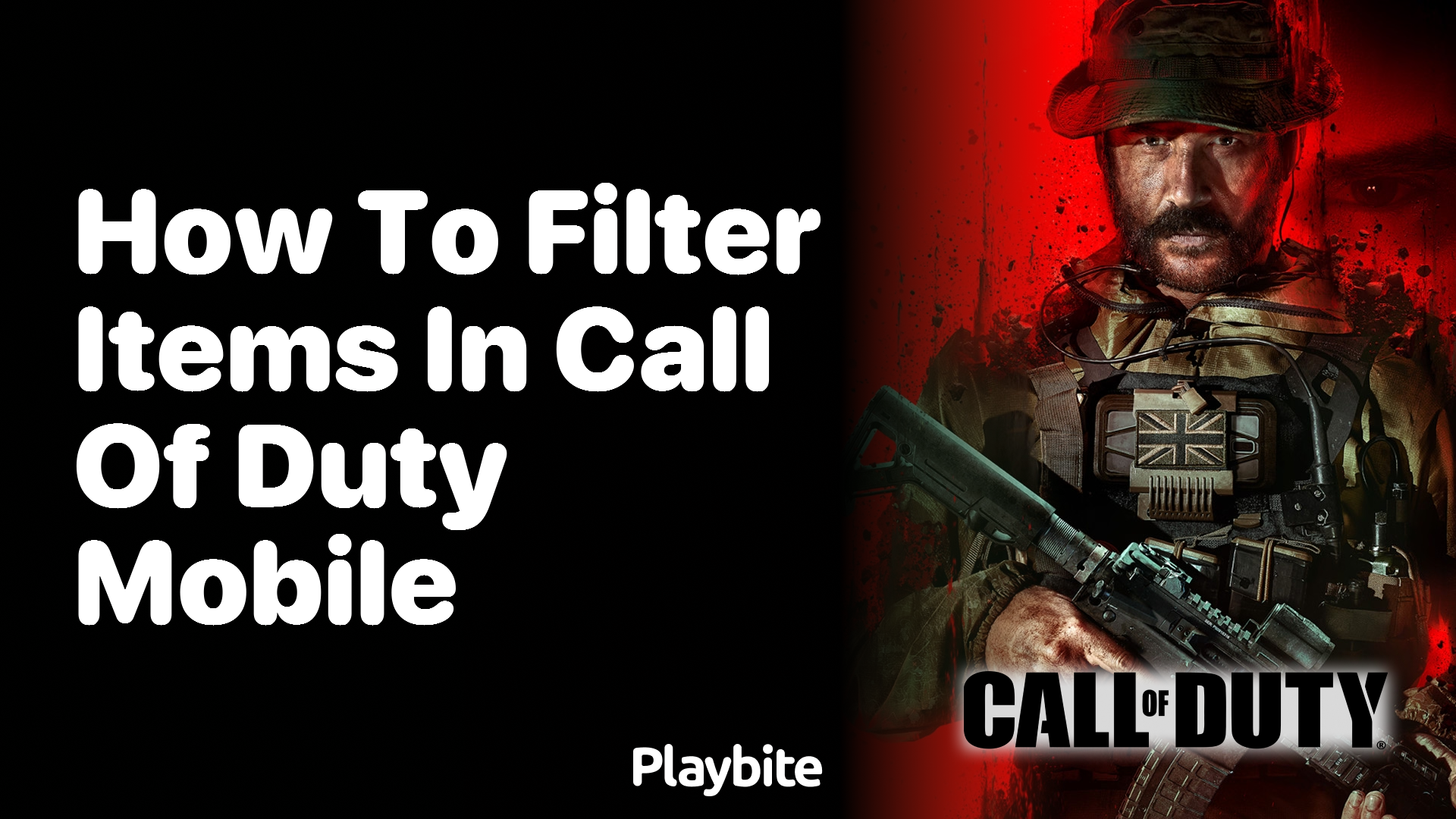 How to Filter Items in Call of Duty Mobile