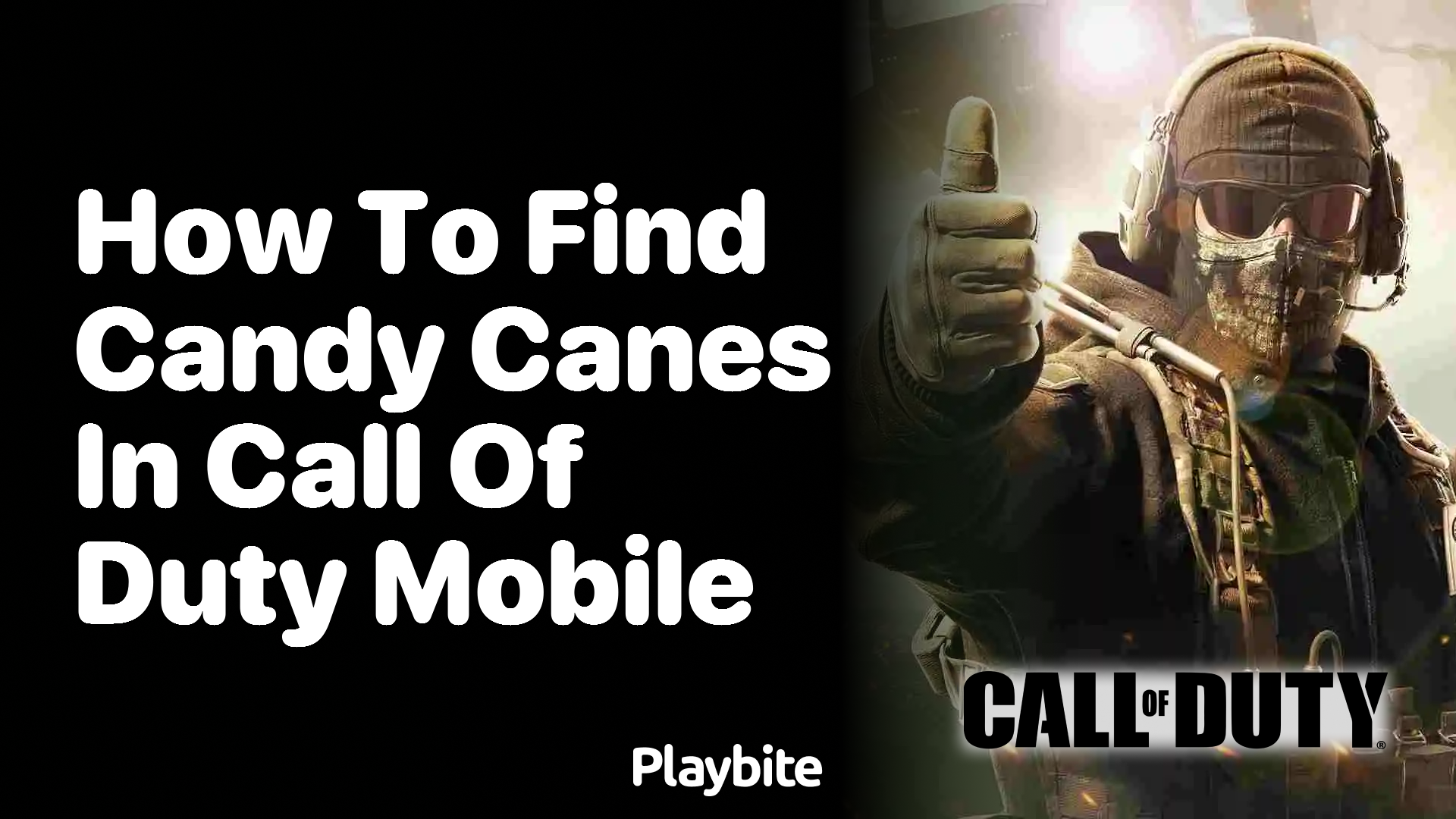 How to Find Candy Canes in Call of Duty Mobile