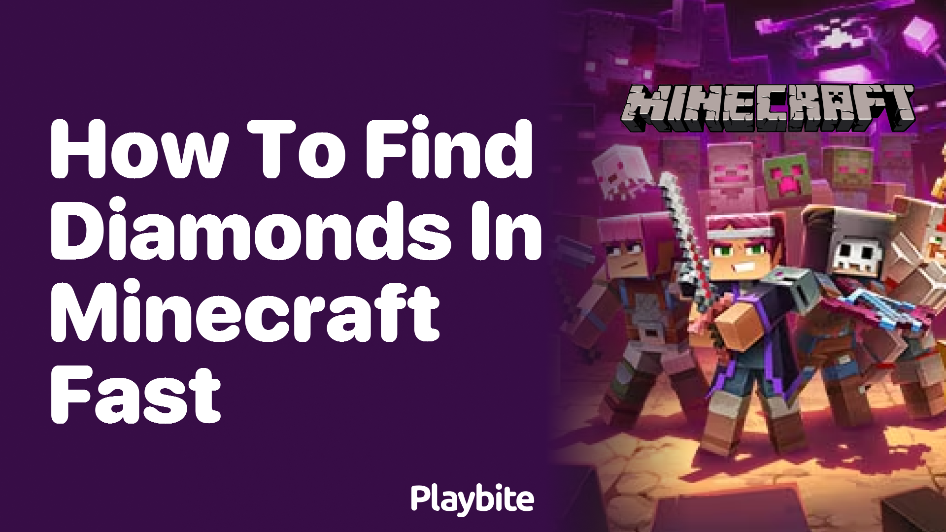 How to Find Diamonds in Minecraft Fast