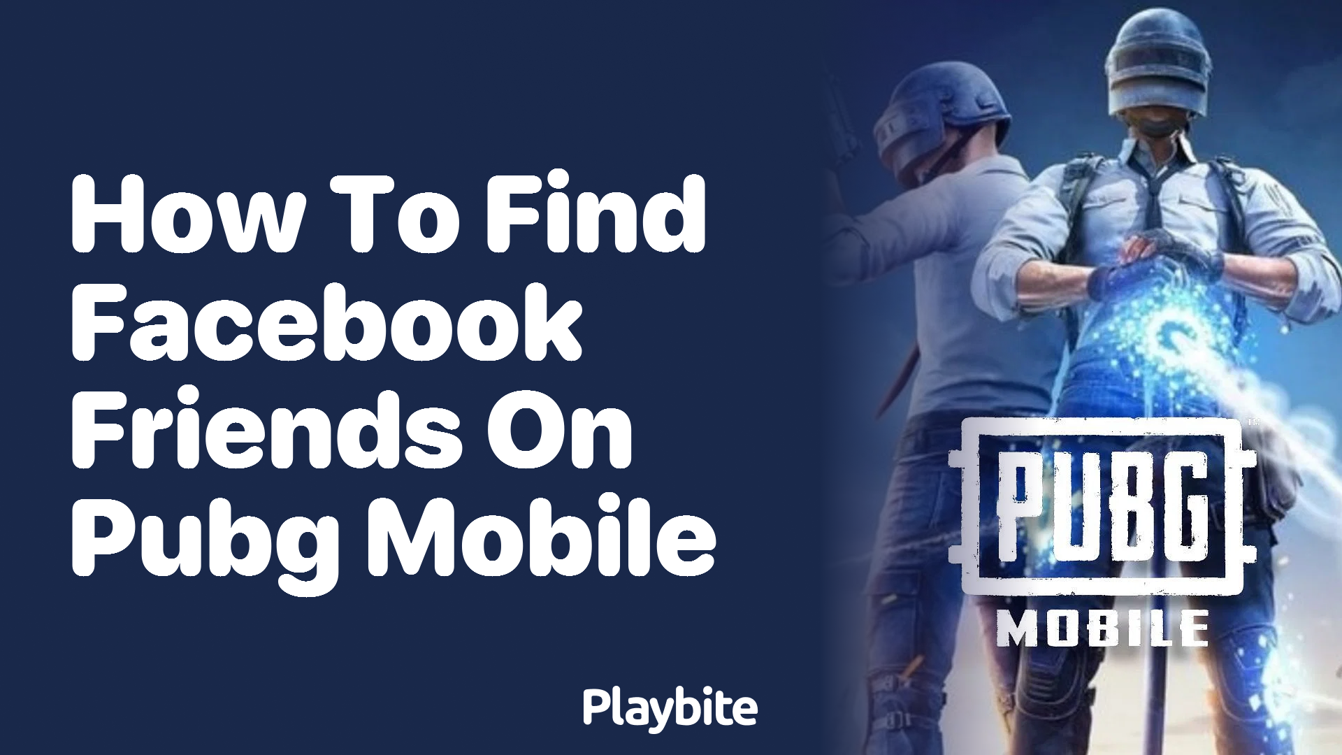 How to Find Facebook Friends on PUBG Mobile