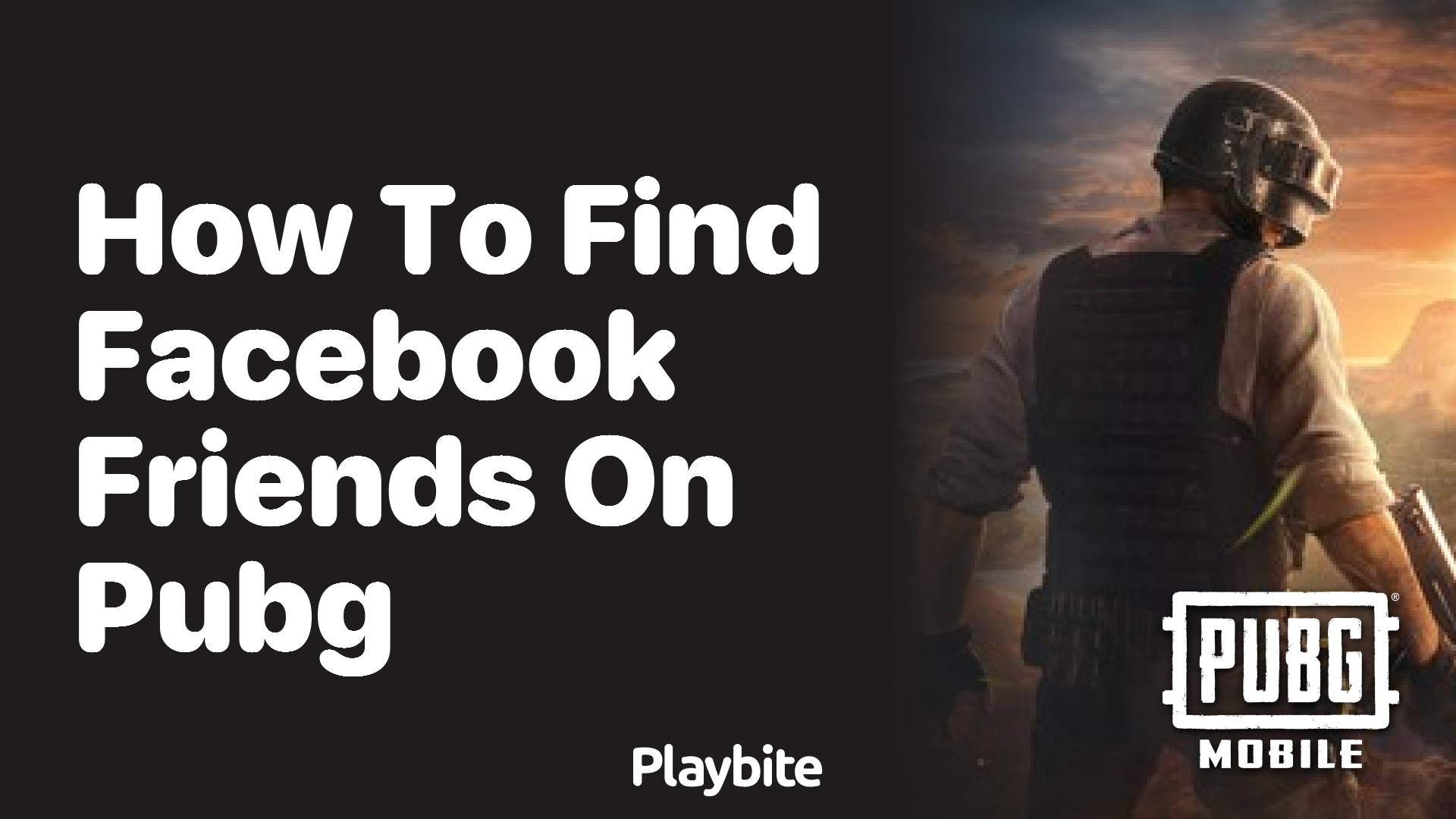 How to Find Facebook Friends on PUBG Mobile