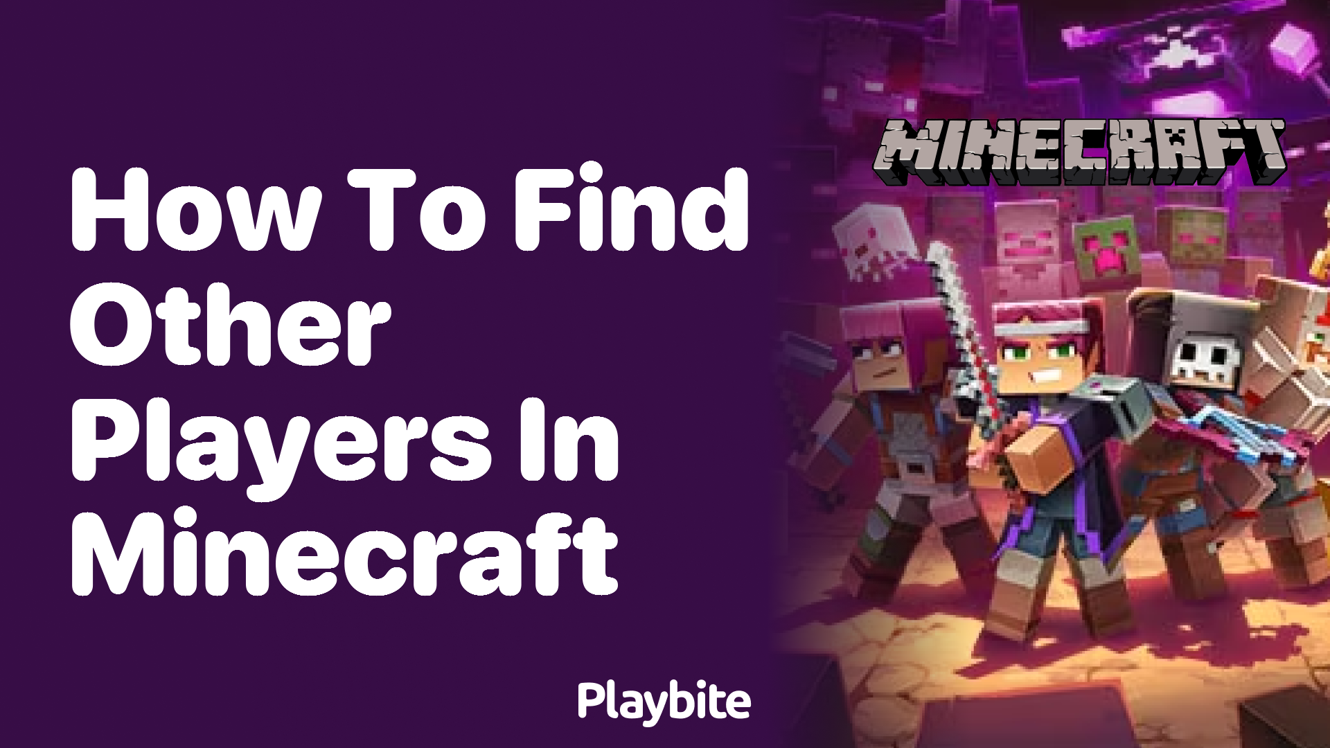 How to Find Other Players in Minecraft