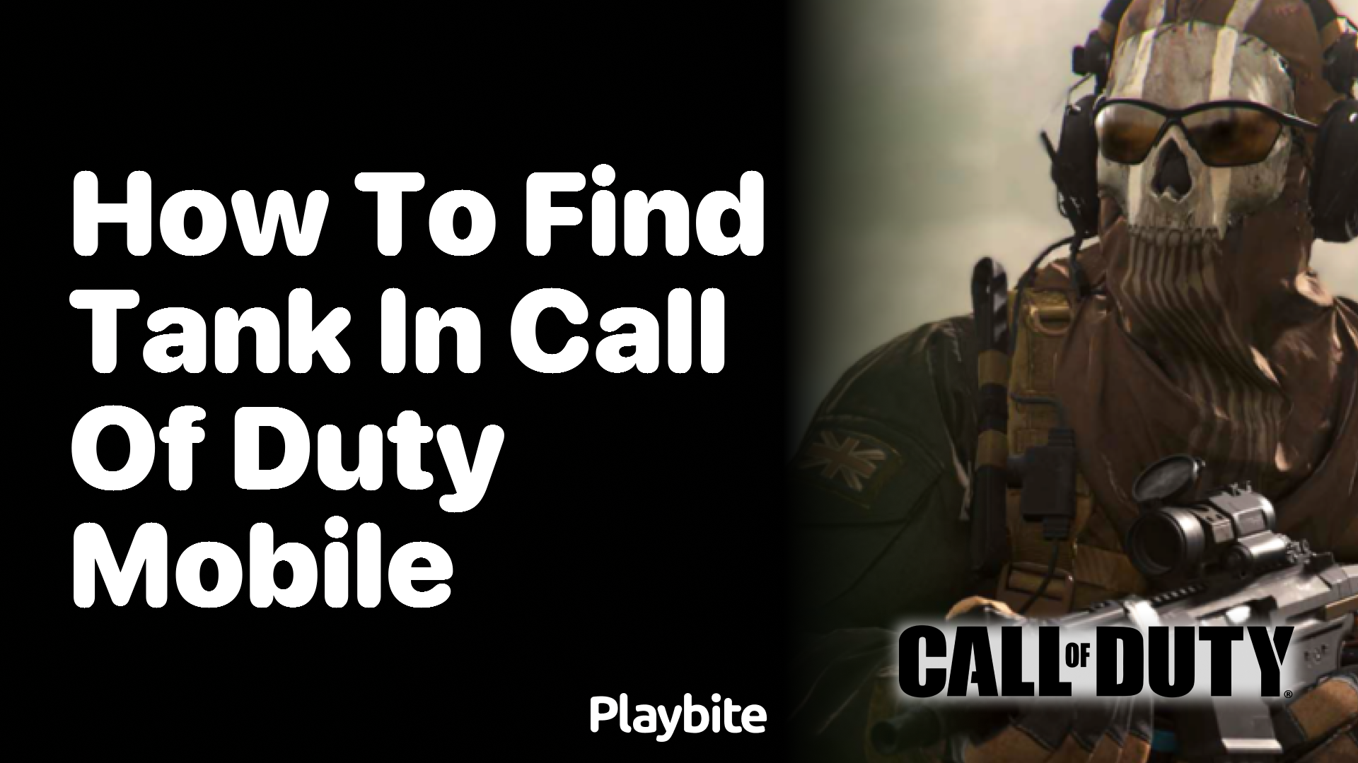 How to Find a Tank in Call of Duty Mobile