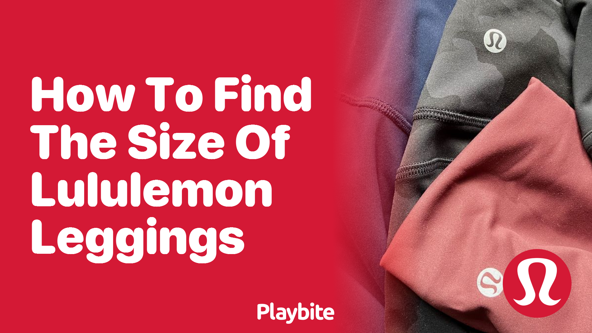 How to Find the Size of Lululemon Leggings