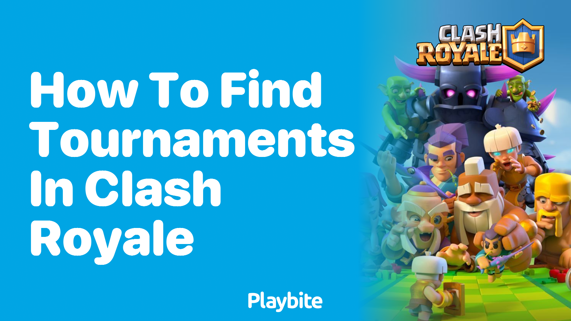 How to Find Tournaments in Clash Royale