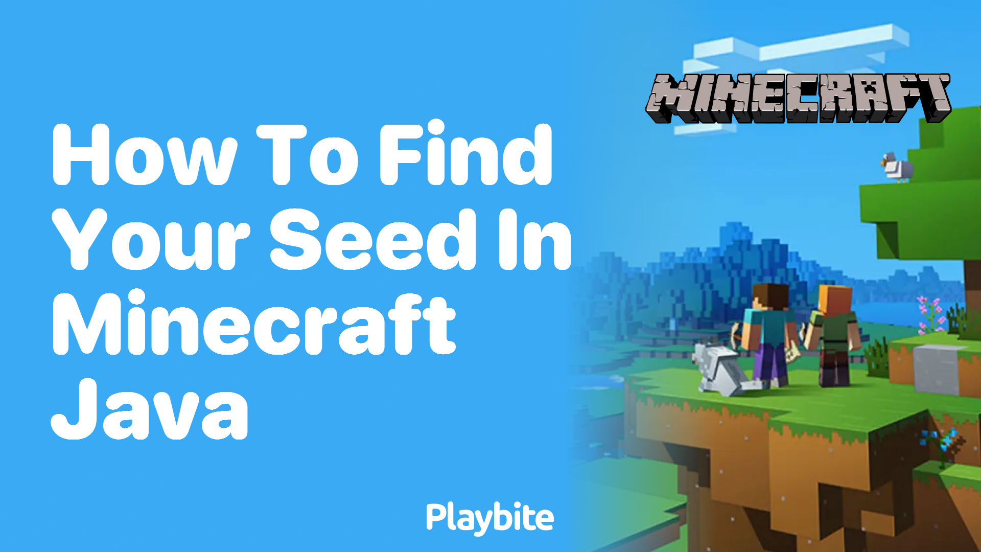 How to Find Your Seed in Minecraft Java