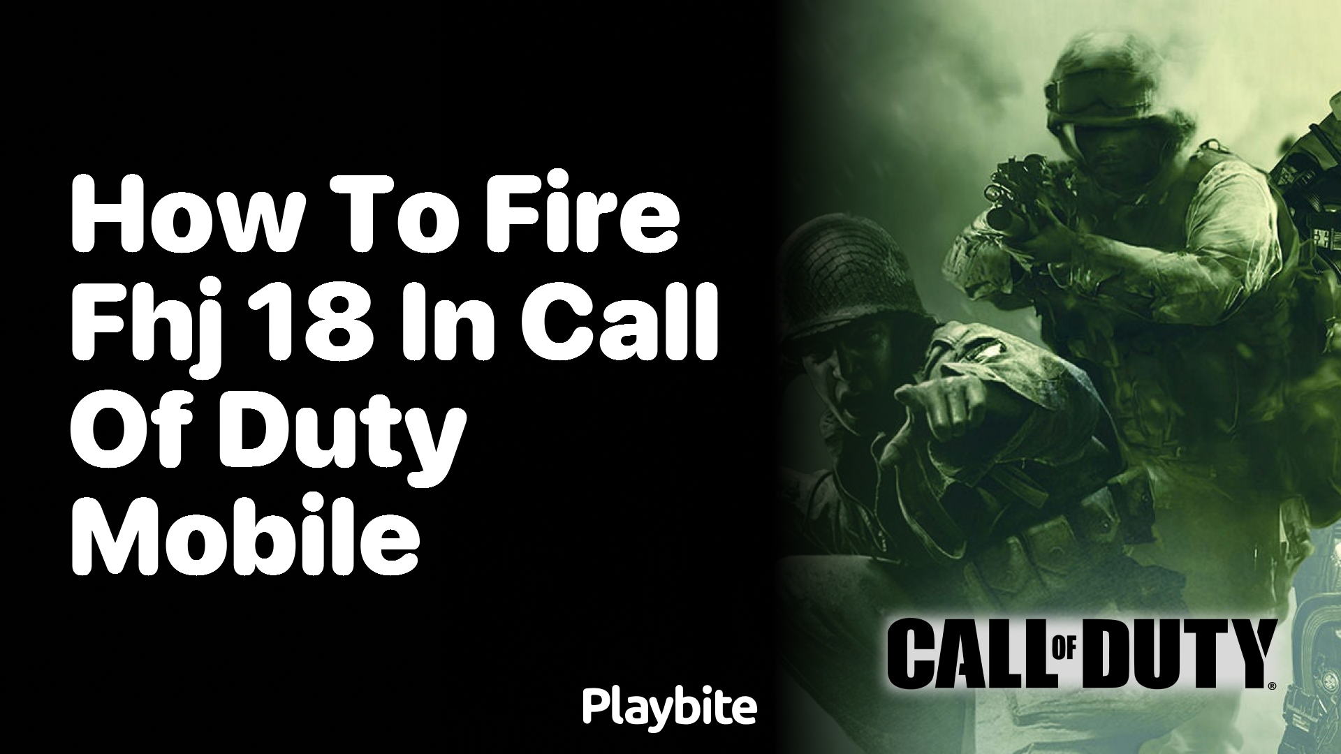 How to Fire the FHJ-18 in Call of Duty Mobile