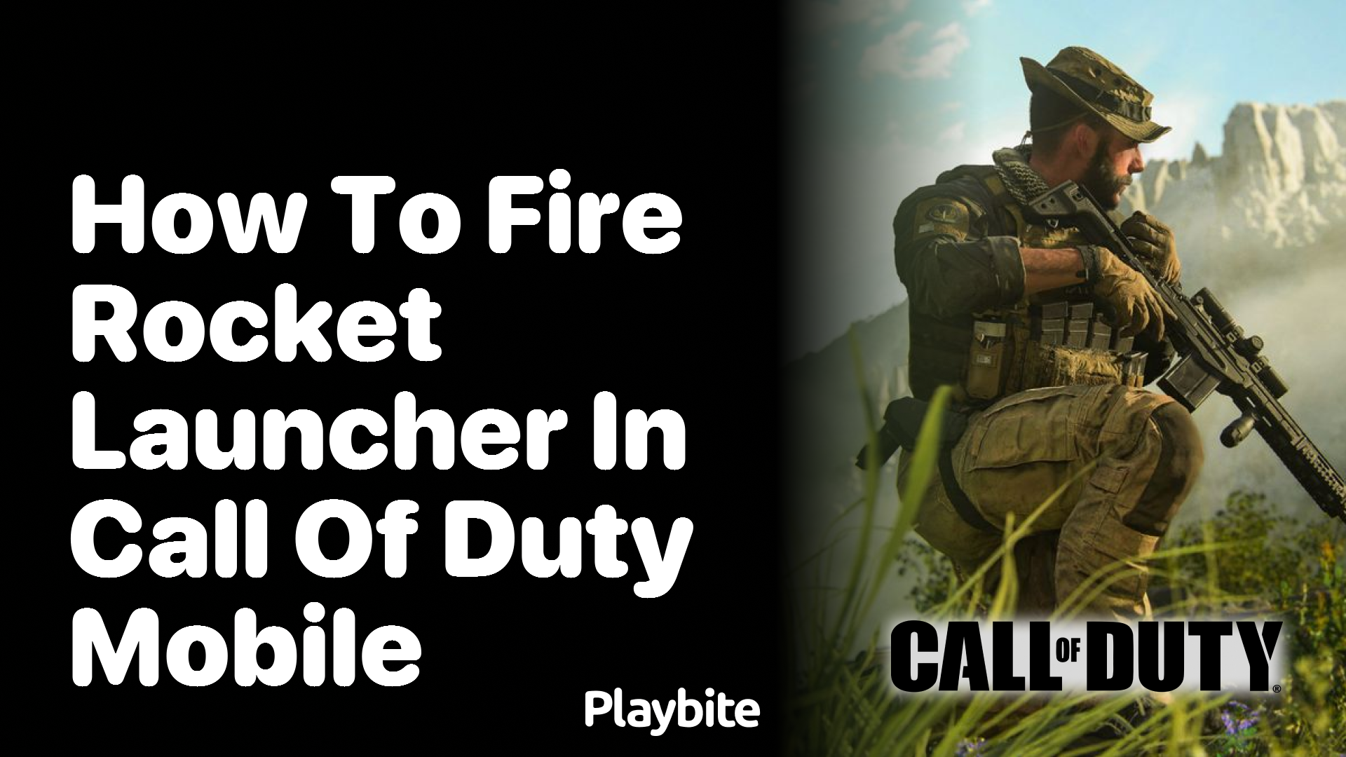 How to Fire a Rocket Launcher in Call of Duty Mobile