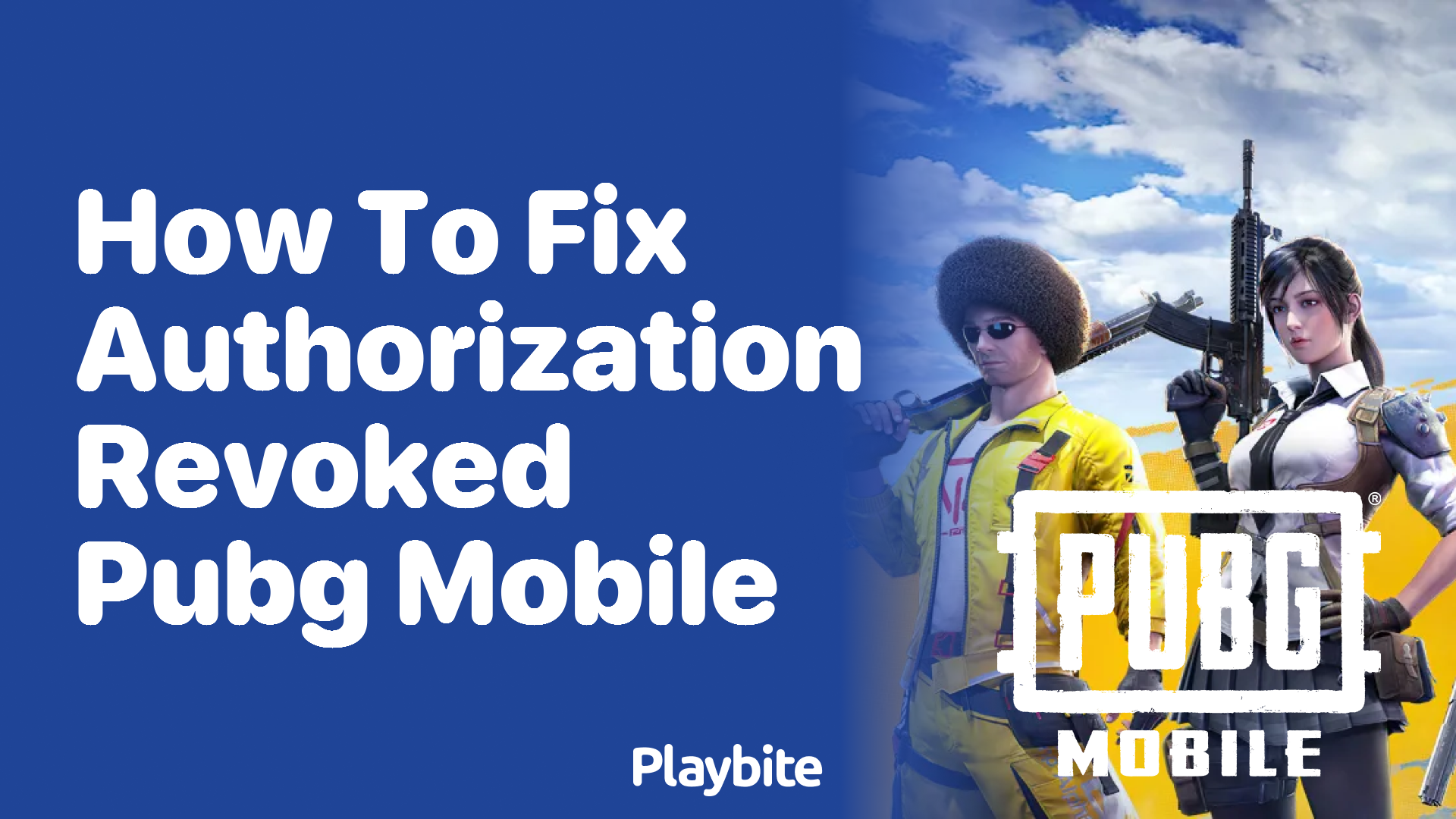 How to Fix &#8216;Authorization Revoked&#8217; in PUBG Mobile