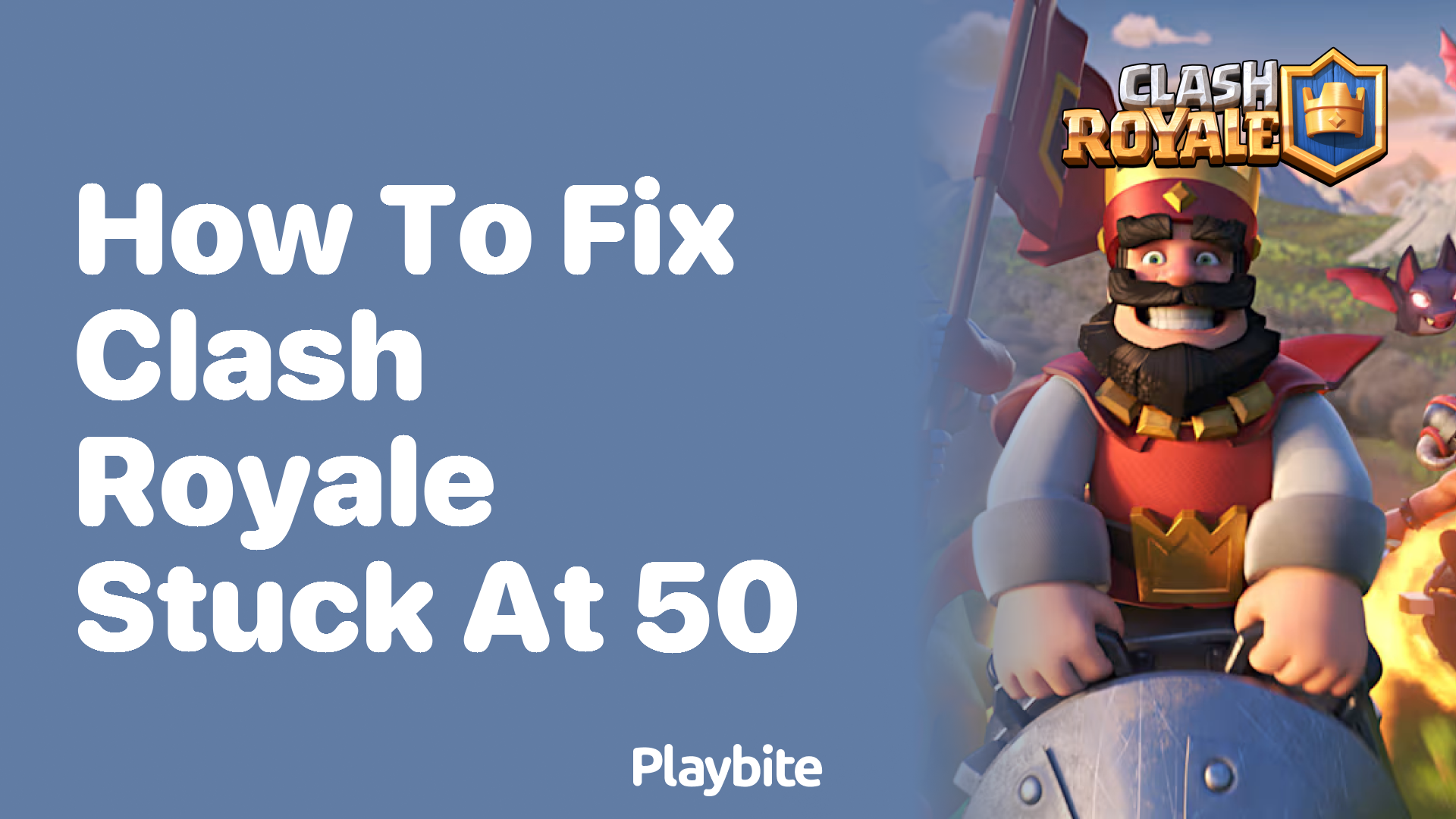 How to Fix Clash Royale Stuck at 50%