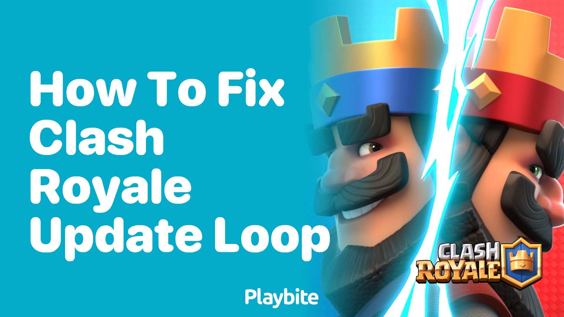 How to Fix Clash Royale Update Loop - Playbite