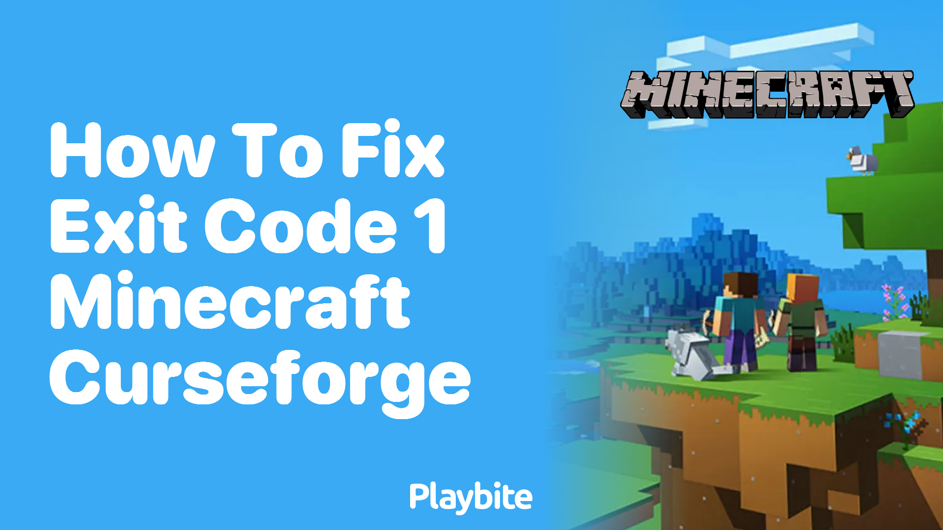 How to Fix Exit Code 1 in Minecraft CurseForge