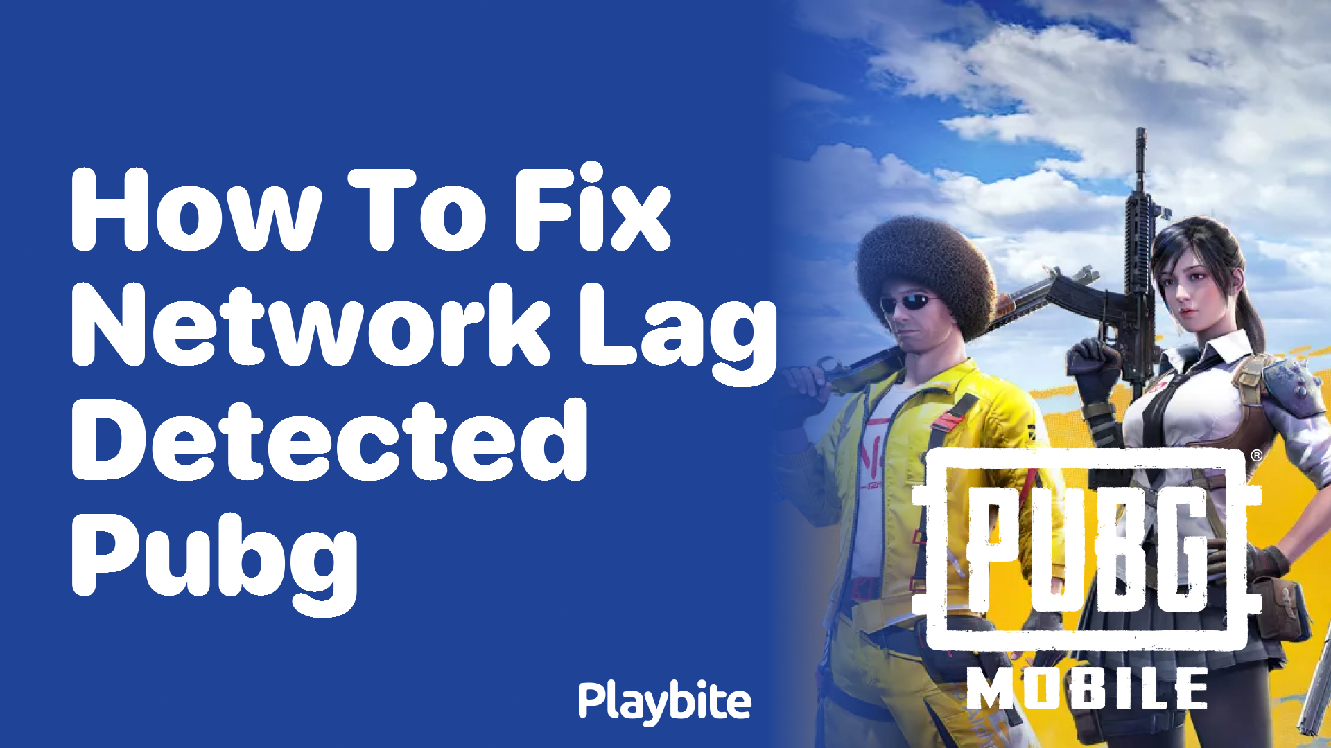 How to Fix &#8216;Network Lag Detected&#8217; in PUBG Mobile