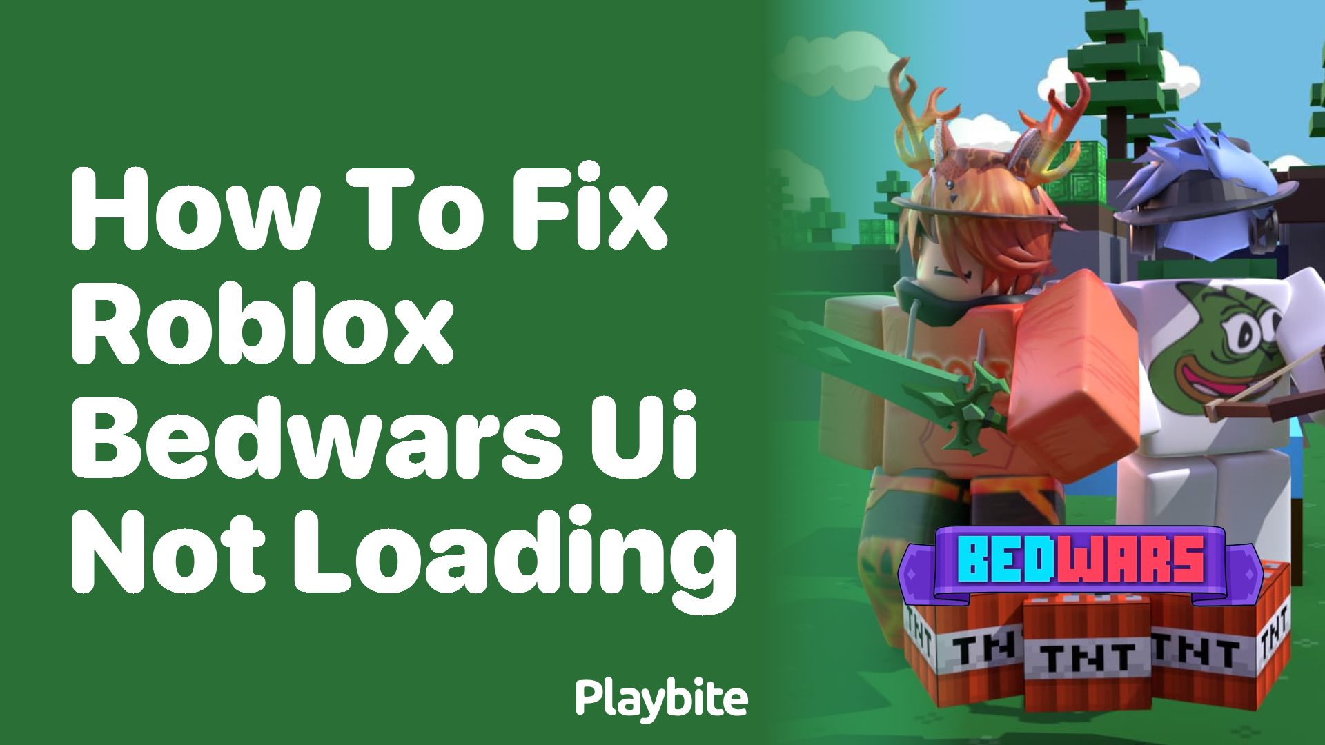 How to Fix Roblox Bedwars UI Not Loading