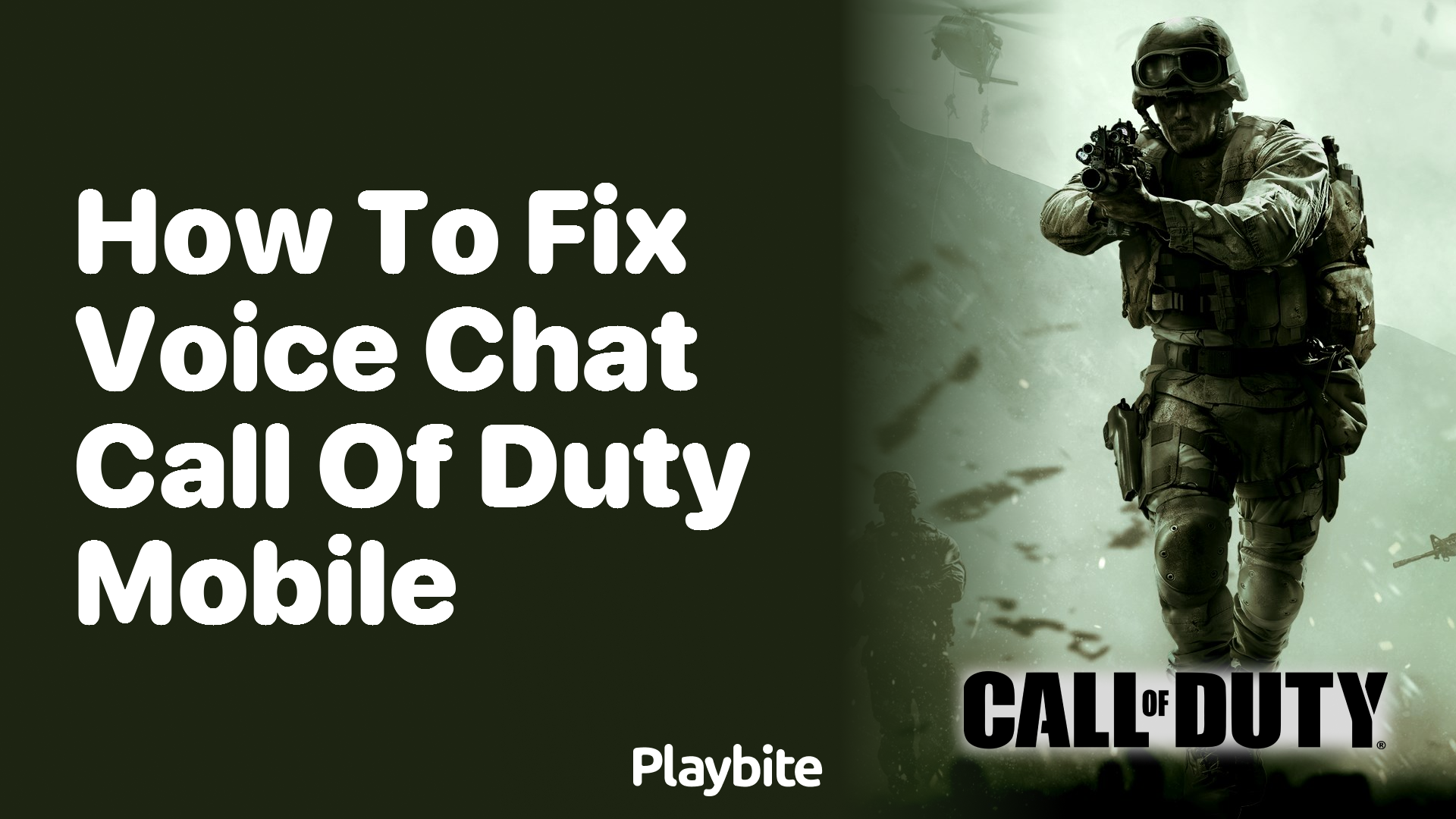 How to Fix Voice Chat in Call of Duty Mobile