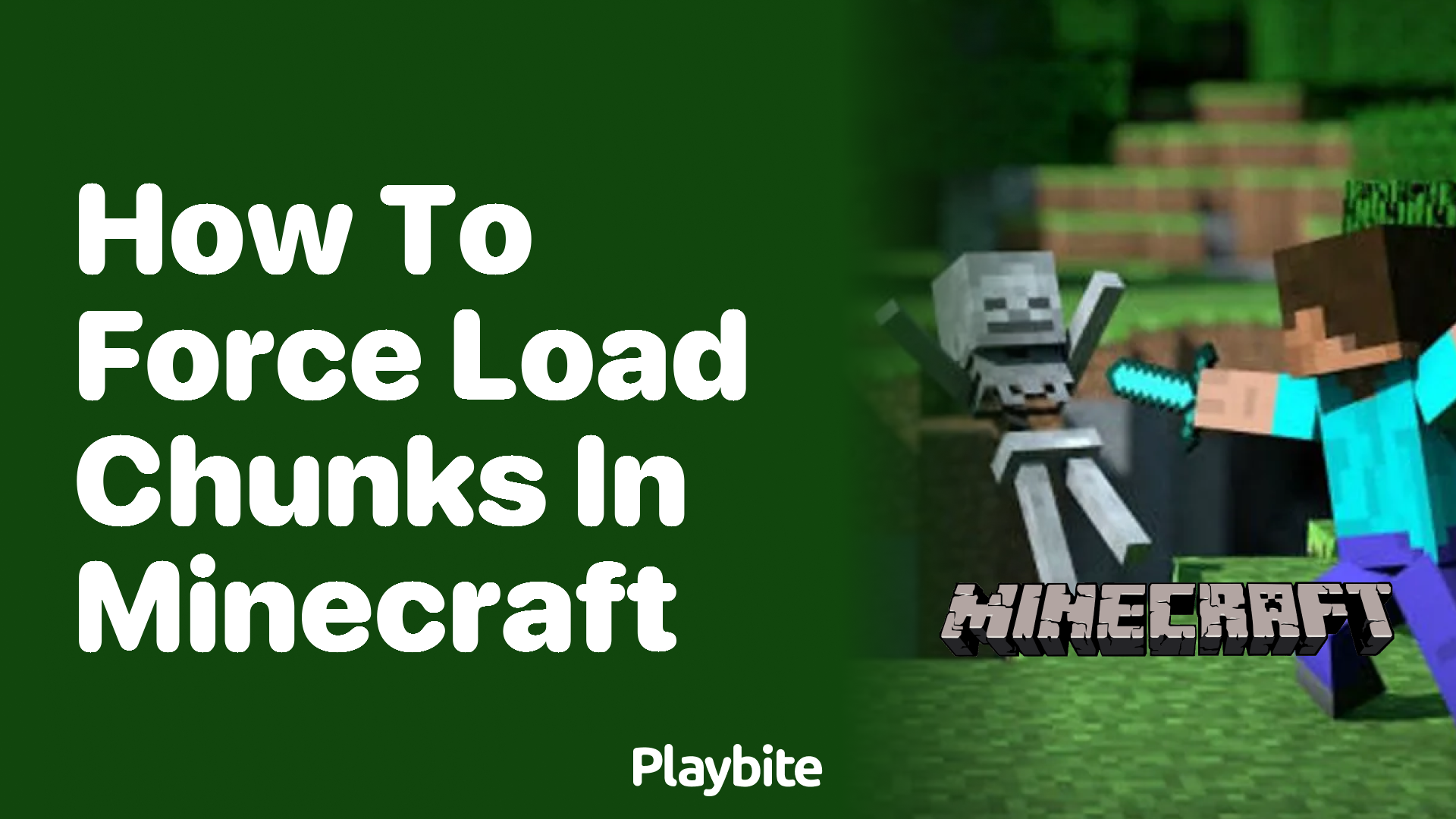 How to Force Load Chunks in Minecraft