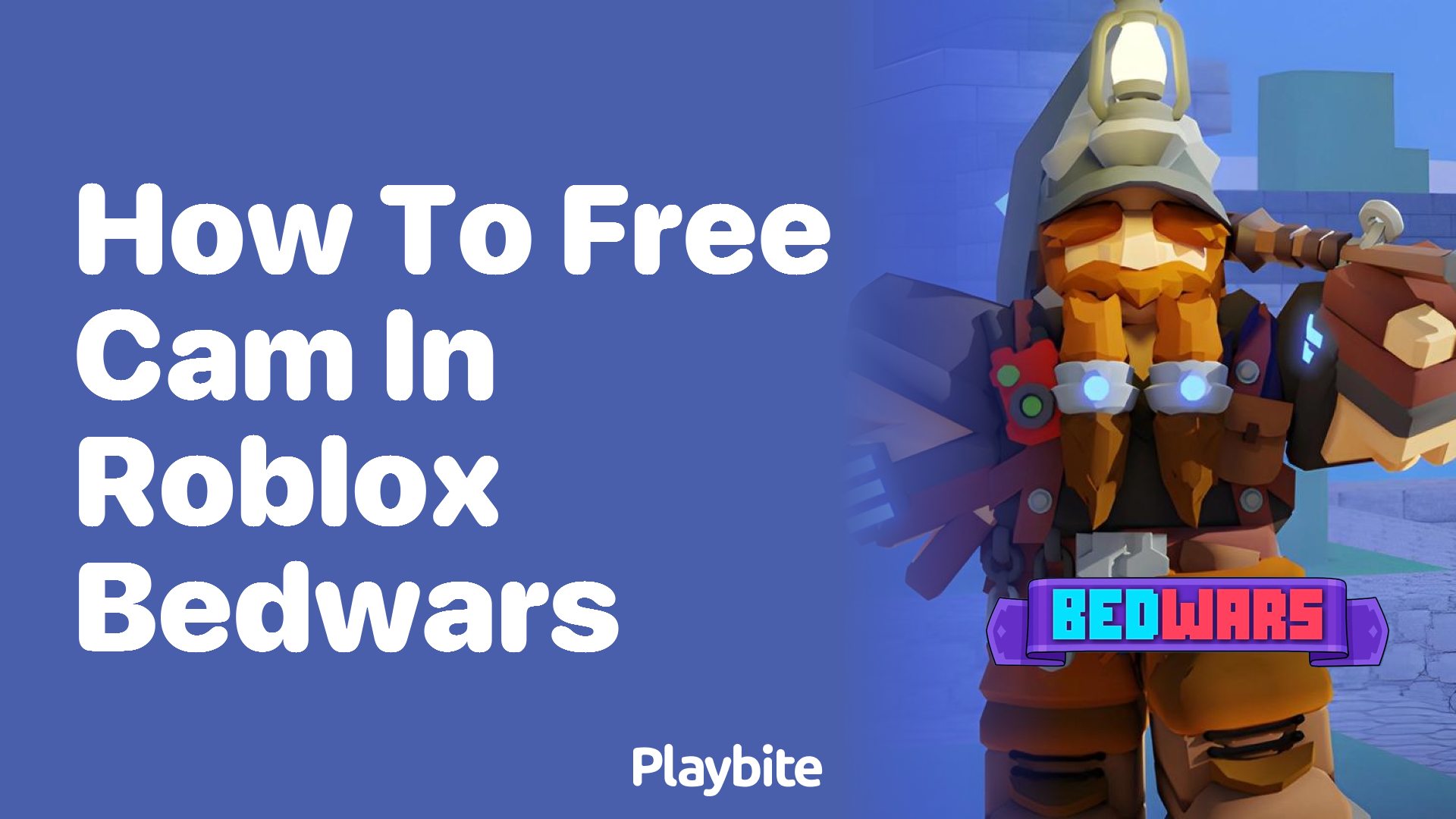 How to Free Cam in Roblox Bedwars