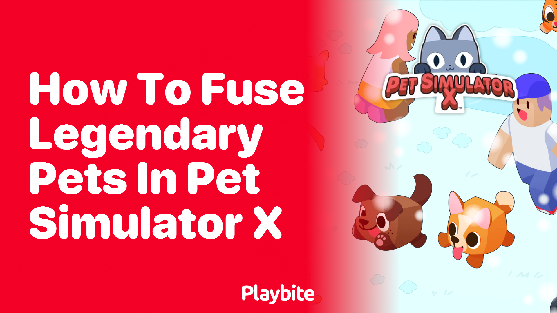 How to Fuse Legendary Pets in Pet Simulator X