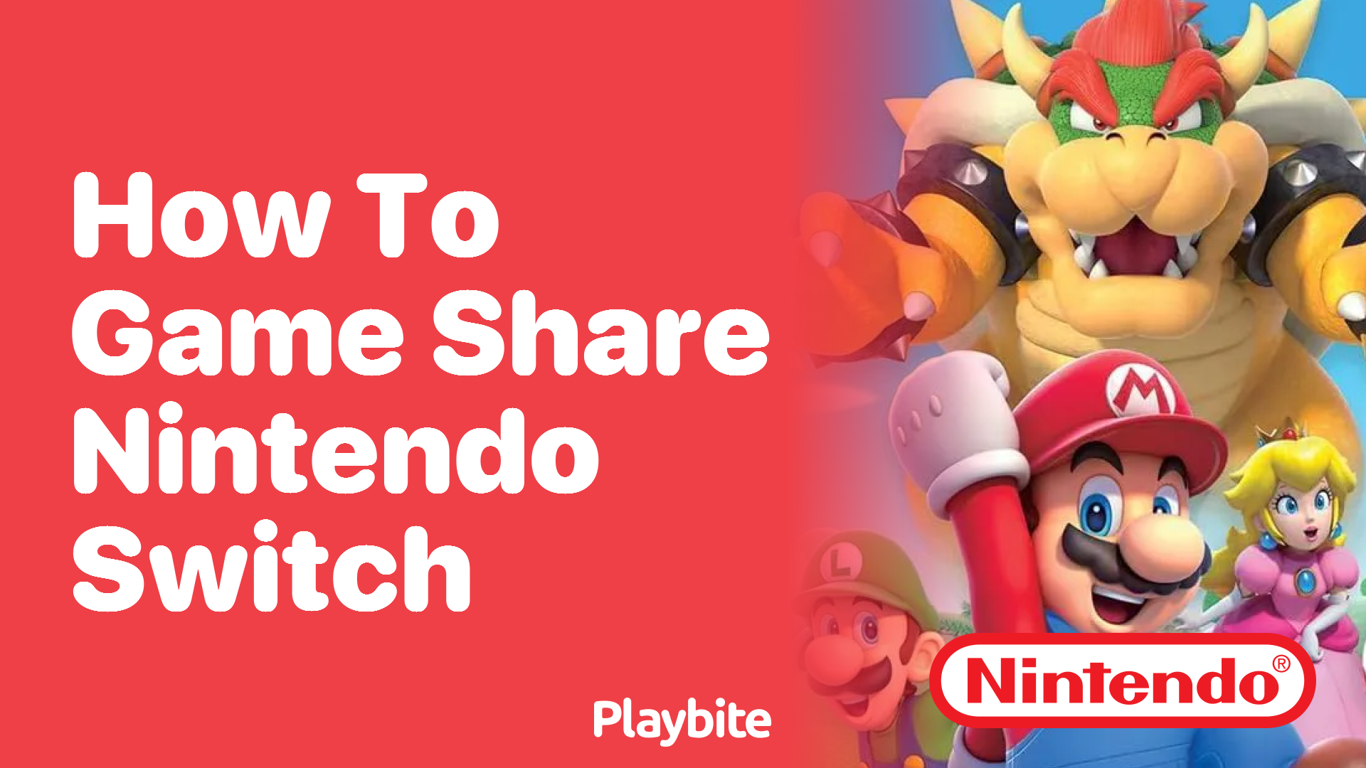 Game sharing best sale on nintendo switch