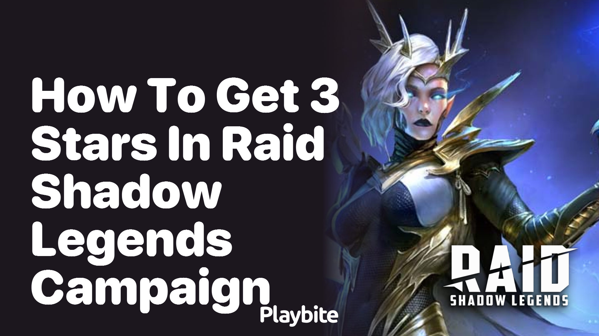 How to Get 3 Stars in Raid Shadow Legends Campaign