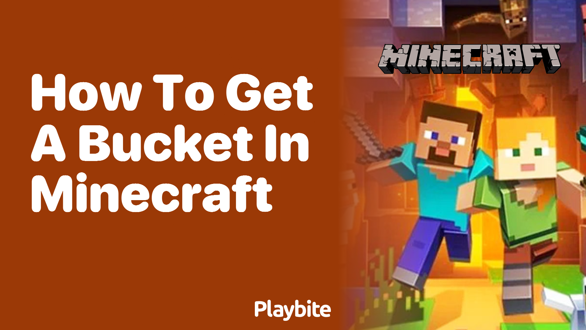 How to Get a Bucket in Minecraft