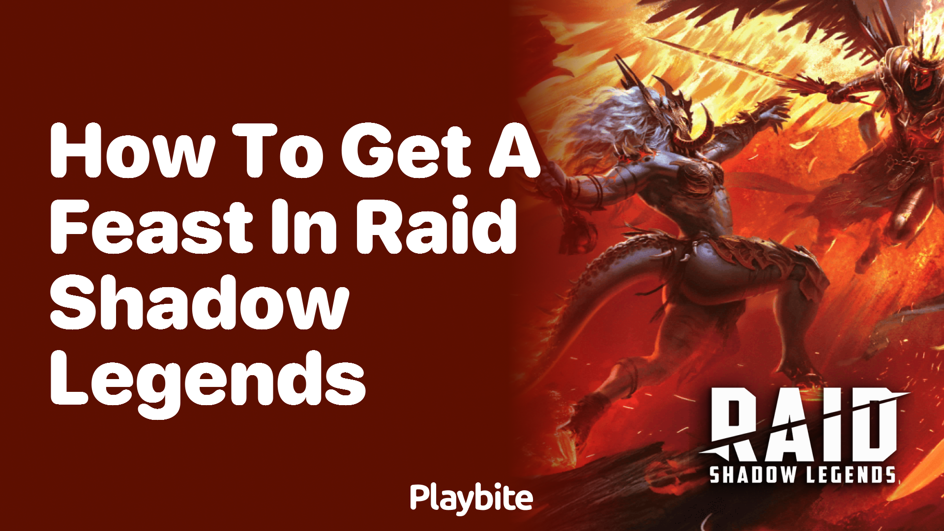 How to Get a Feast in Raid Shadow Legends