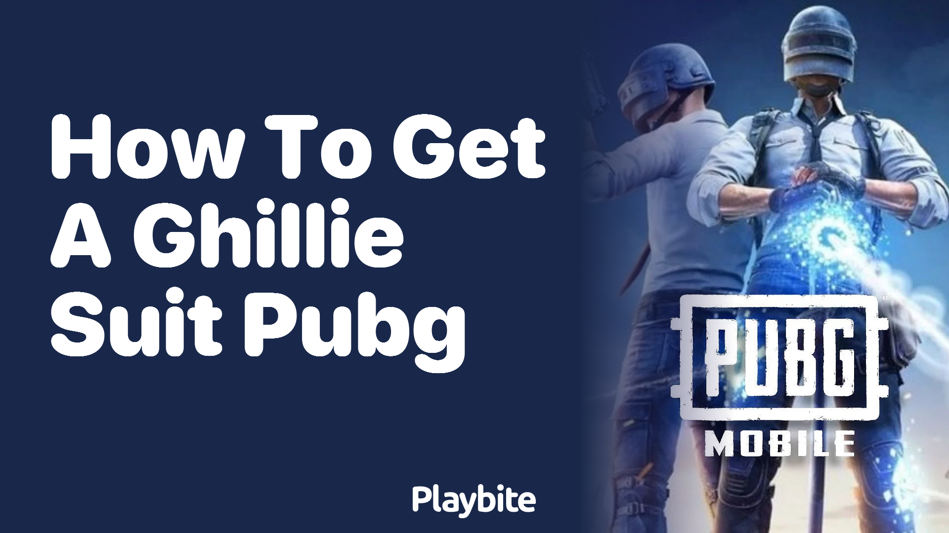 How to Get a Ghillie Suit in PUBG Mobile