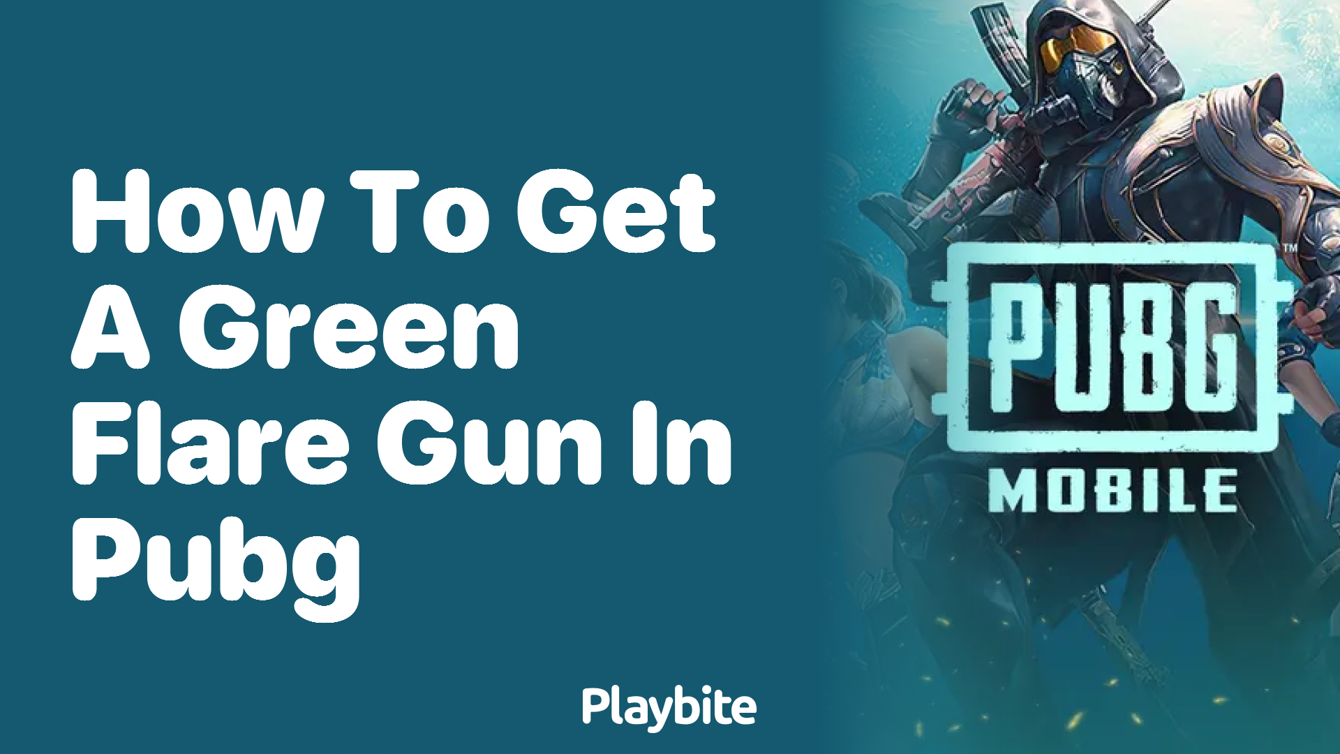 How to Get a Green Flare Gun in PUBG Mobile