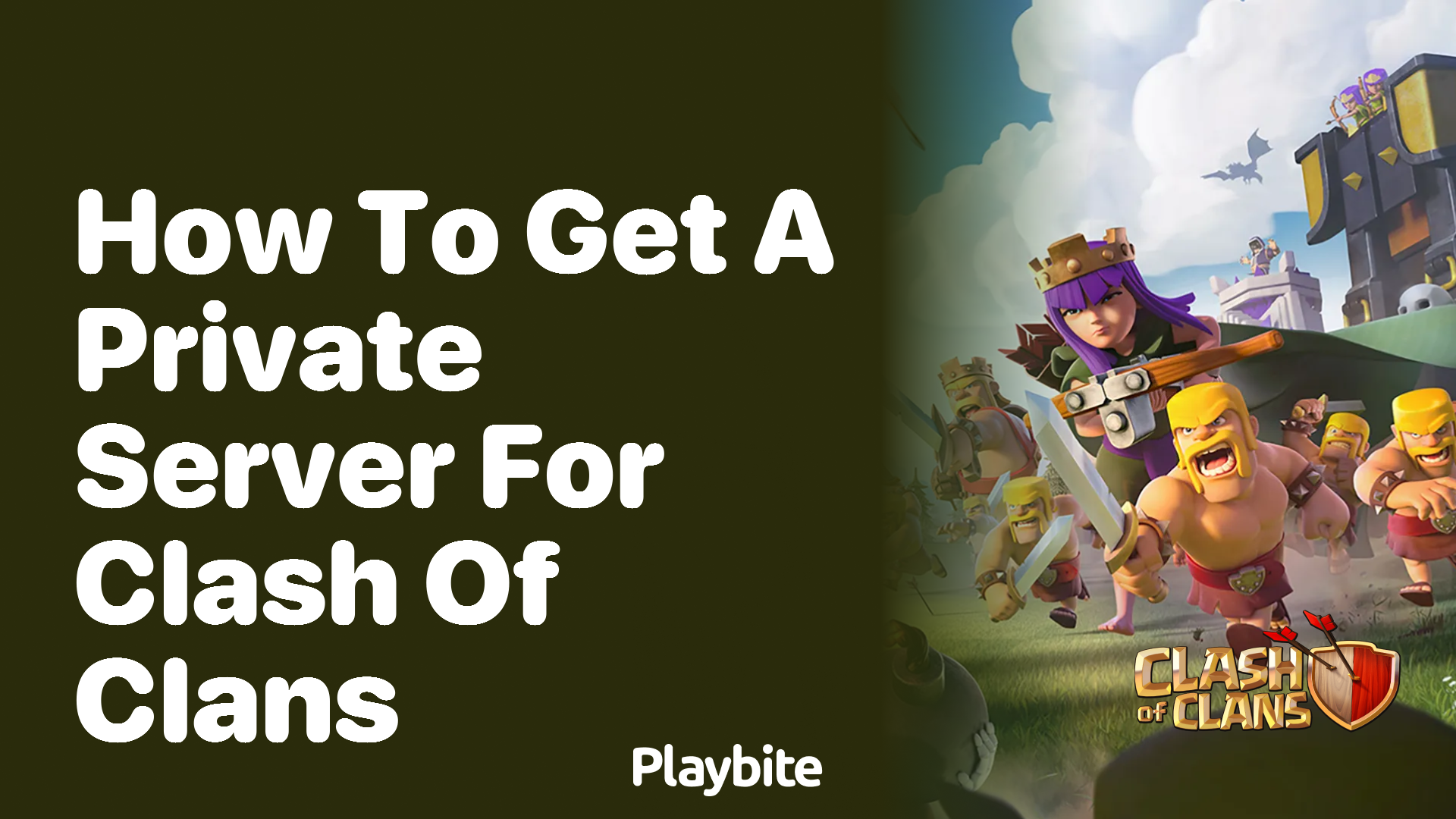 How to Get a Private Server for Clash of Clans