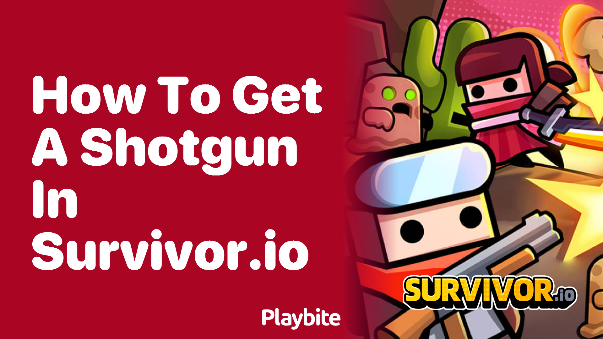 How to Get a Shotgun in Survivor.io