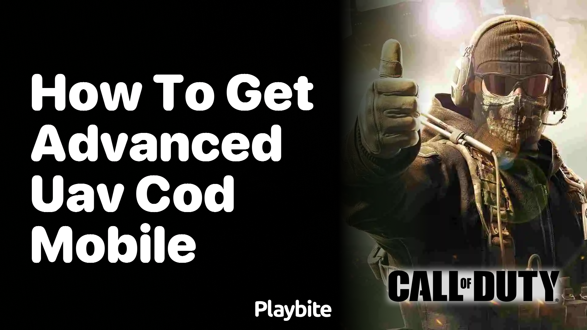 How to Get Advanced UAV in COD Mobile